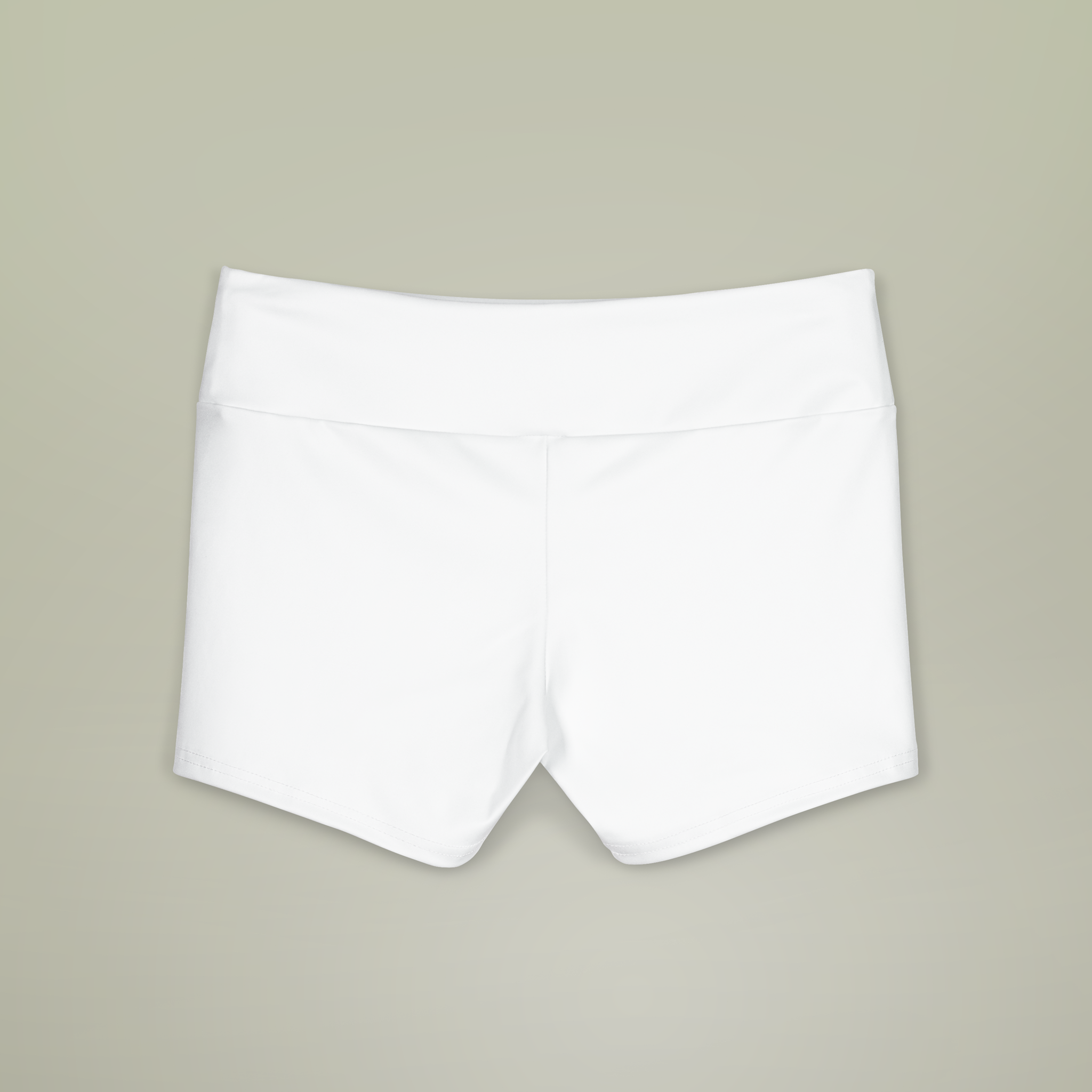 Women's Polyester Yoga Shorts (AOP) - Thumbnail Image