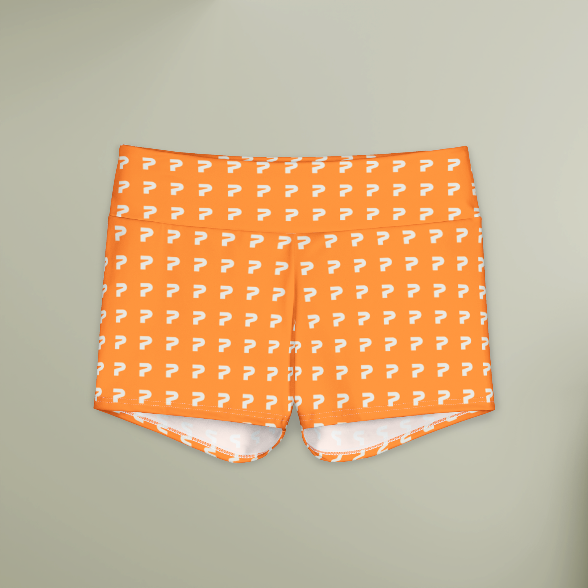 Women's Polyester Yoga Shorts (AOP)