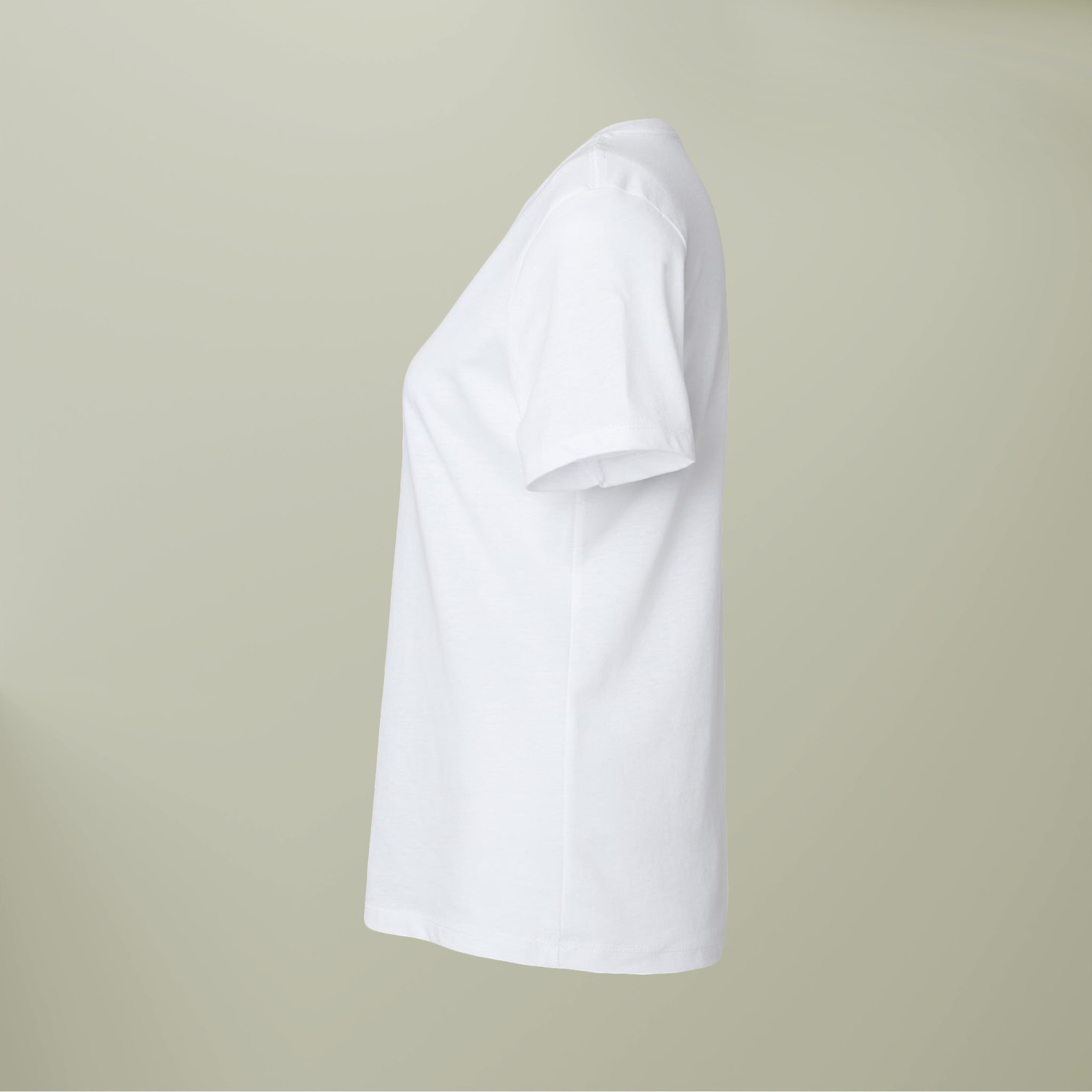 Women’s Relaxed Heather CVC V-Neck Tee - Thumbnail Image