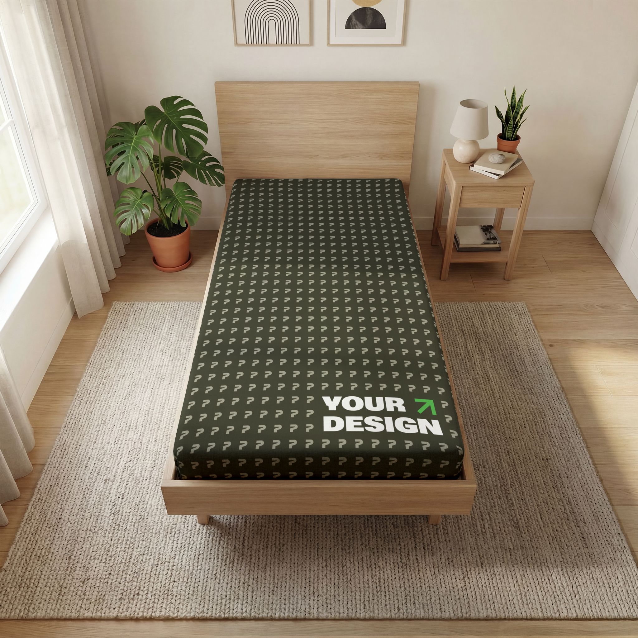 Fitted Sheet (AOP) - Thumbnail Image