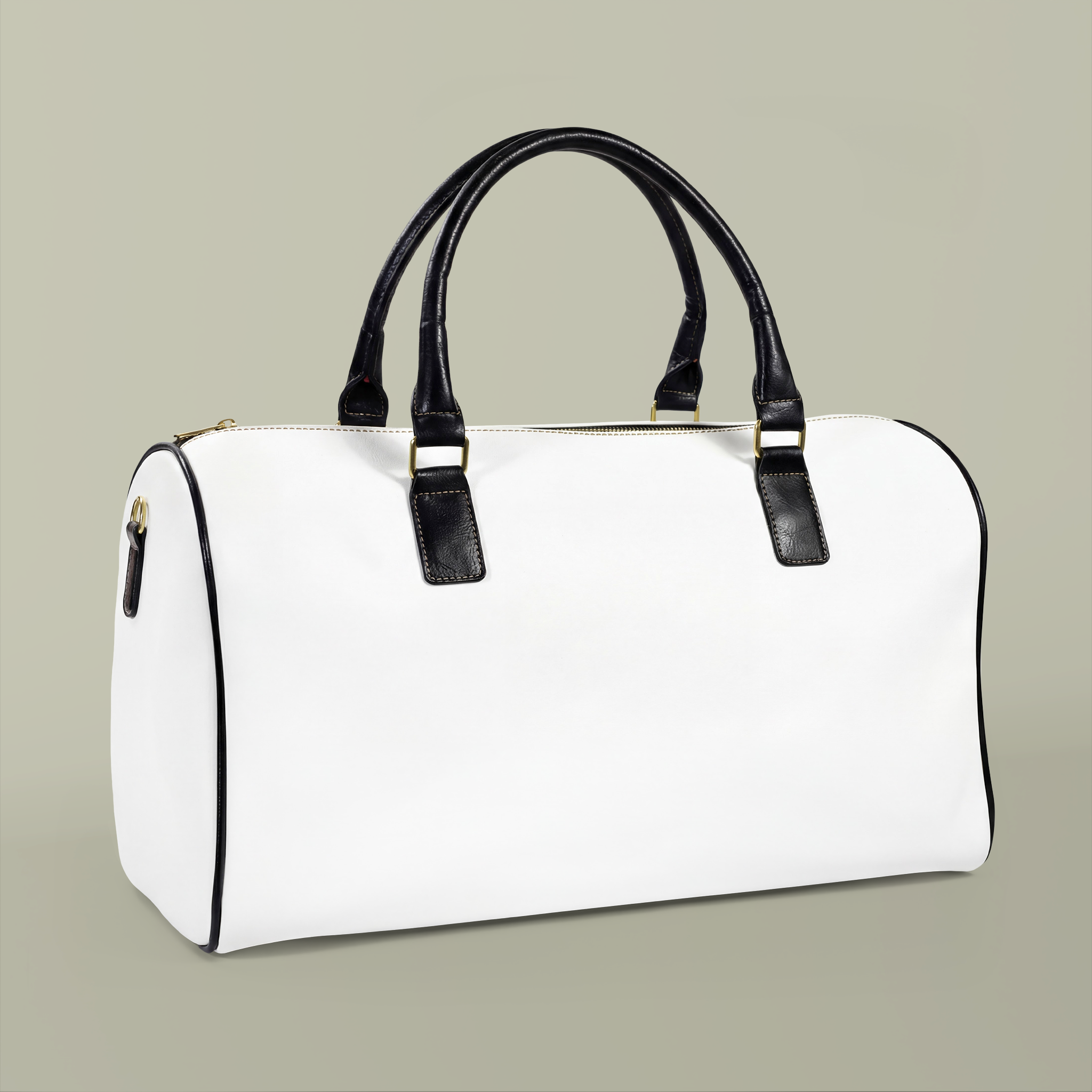 Faux Leather Travel Bag - Thumbnail Image