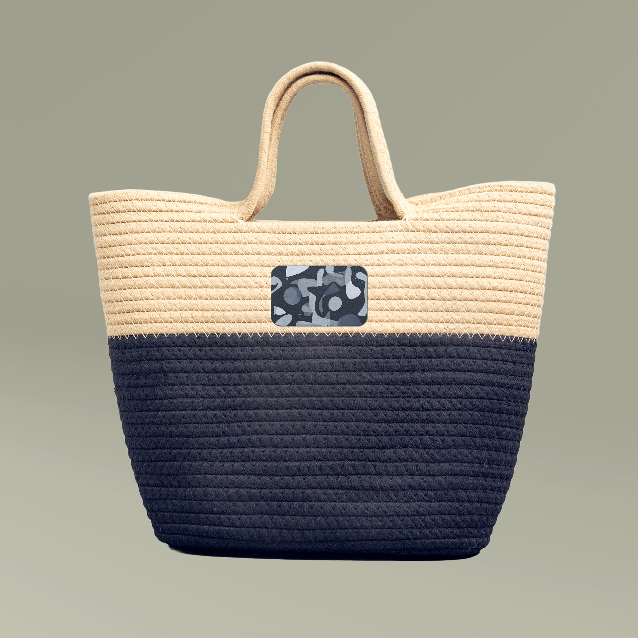 Handwoven Straw Bag - Thumbnail Image