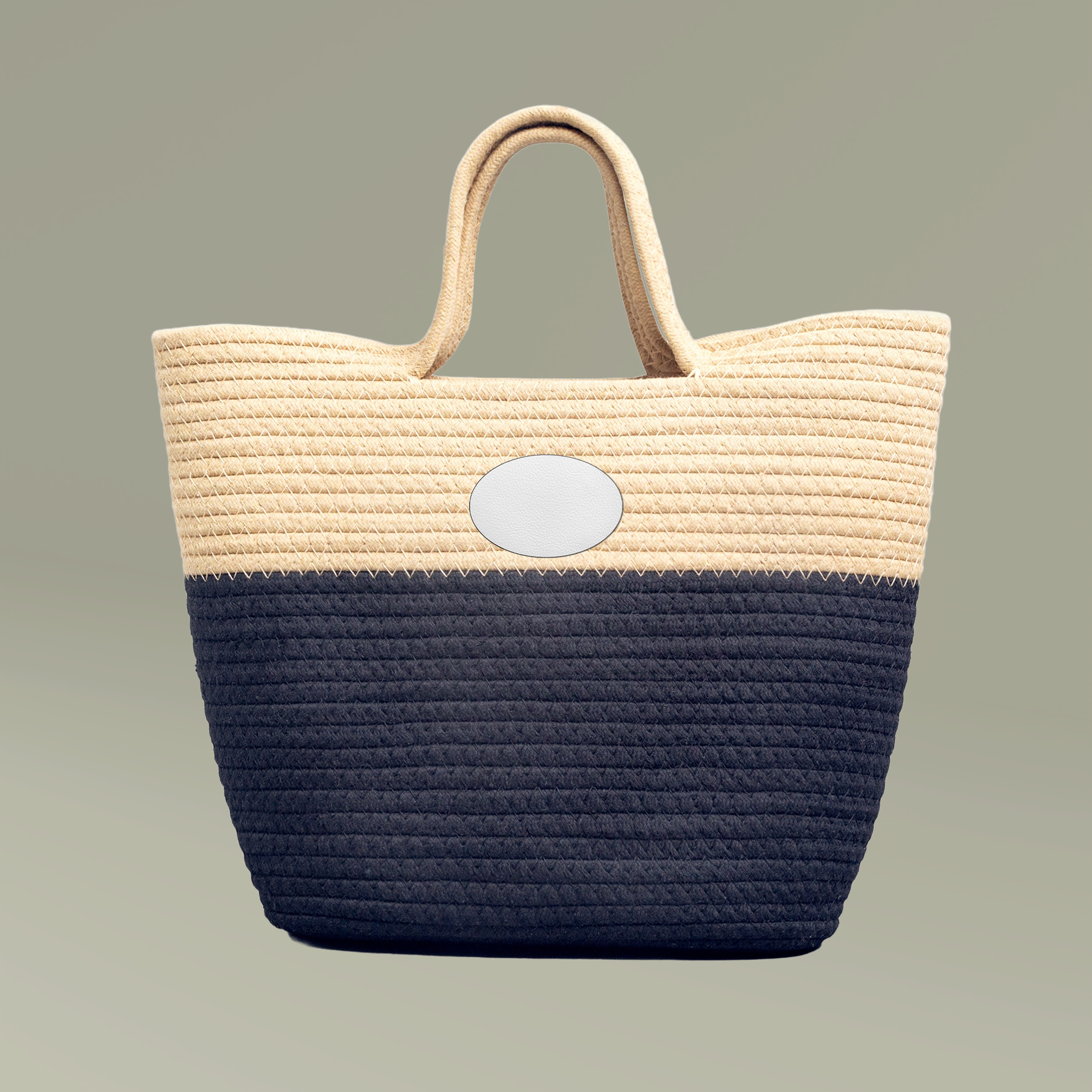 Handwoven Straw Bag - Thumbnail Image