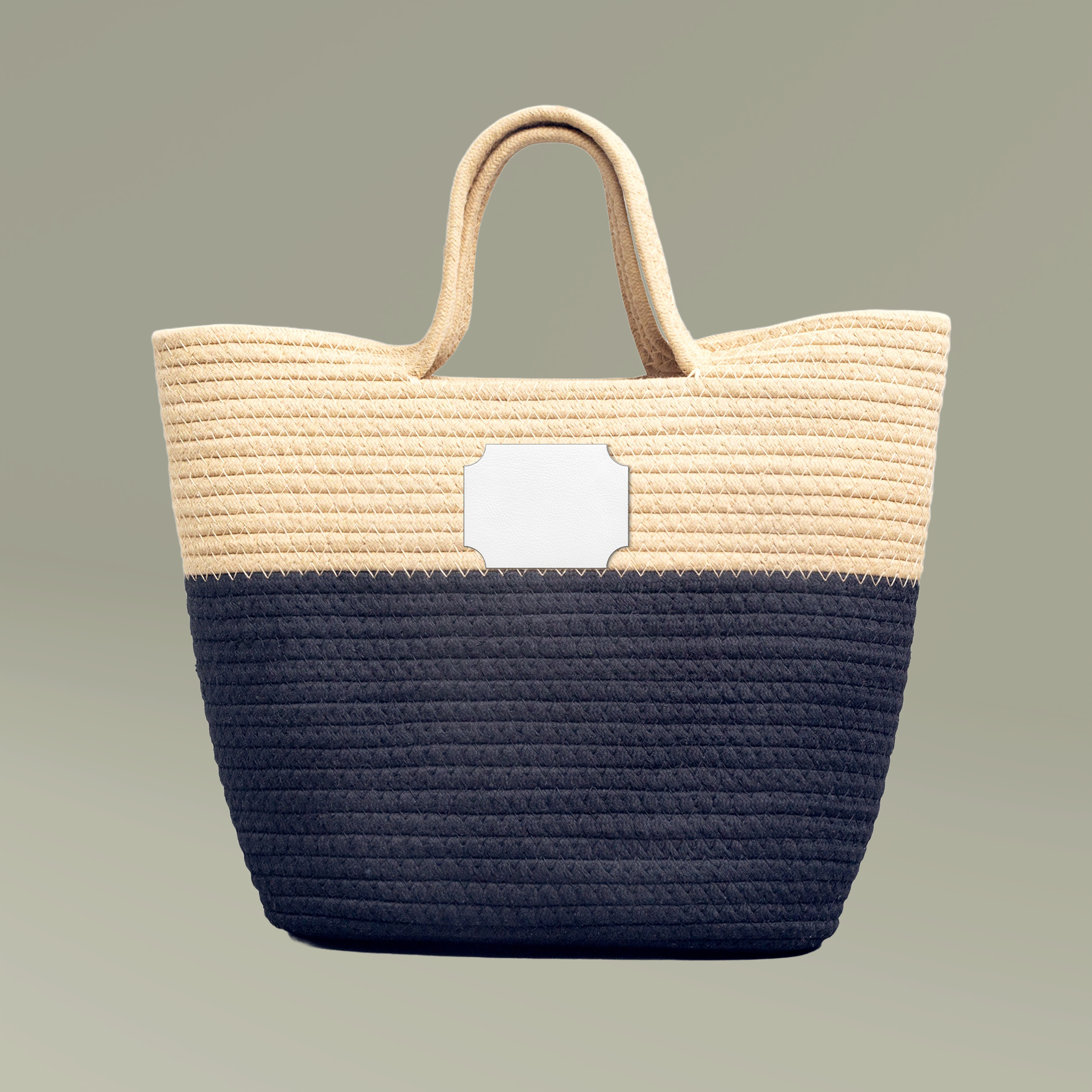 Handwoven Straw Bag - Thumbnail Image