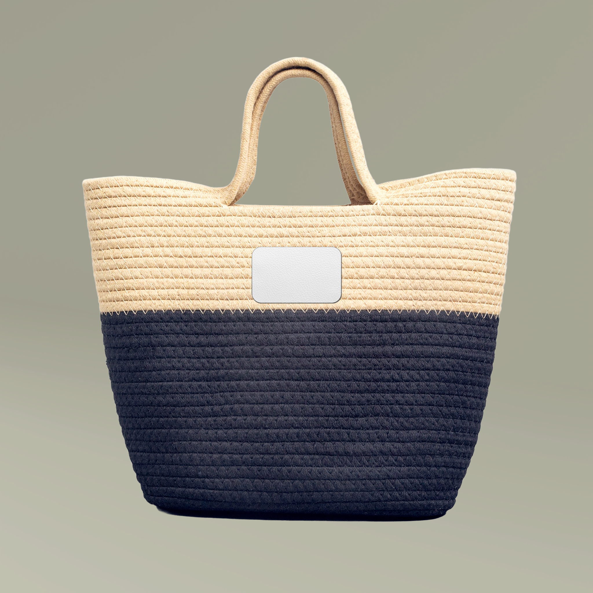 Handwoven Straw Bag - Main Image