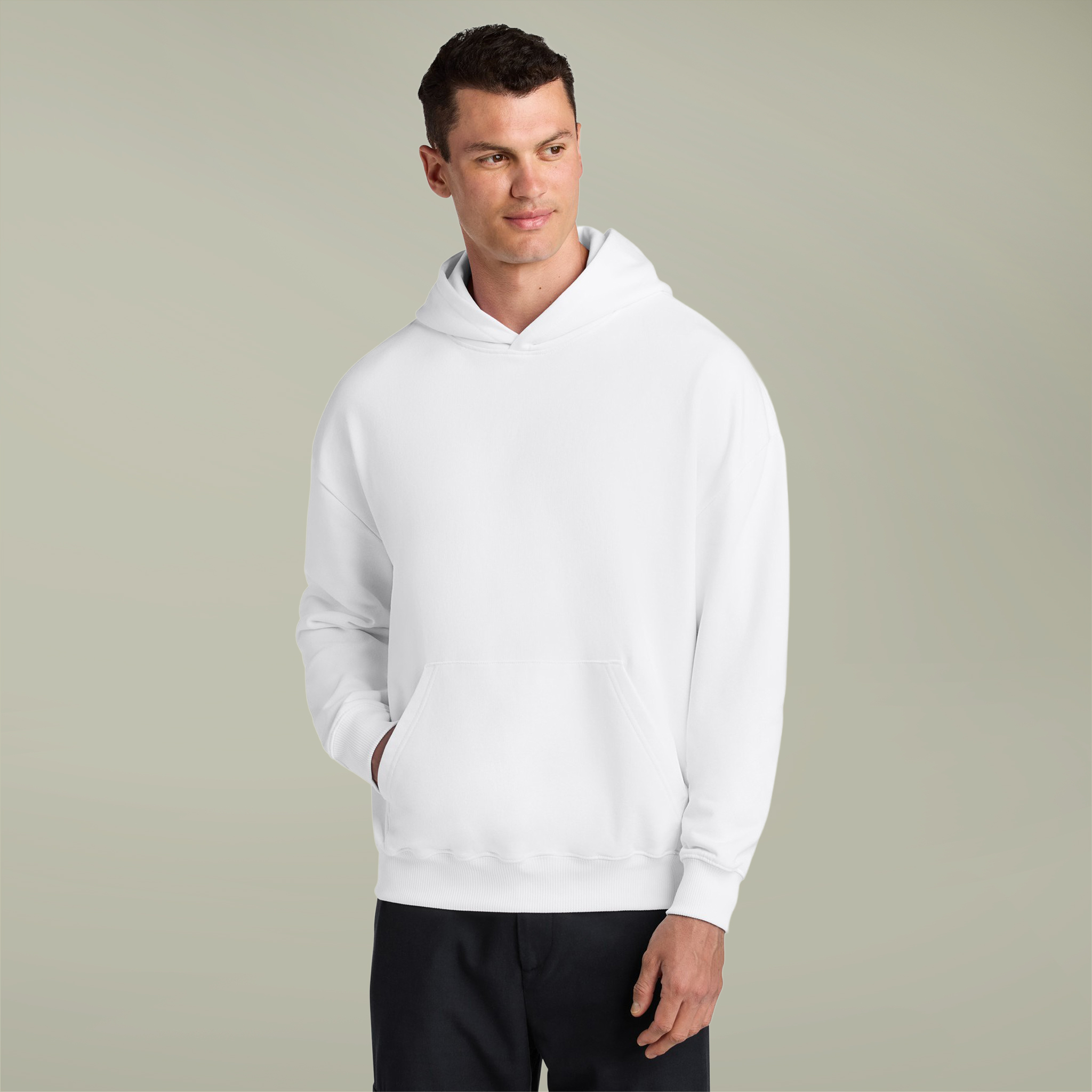 Unisex Cooper Dry Hooded Sweatshirt - Main Image