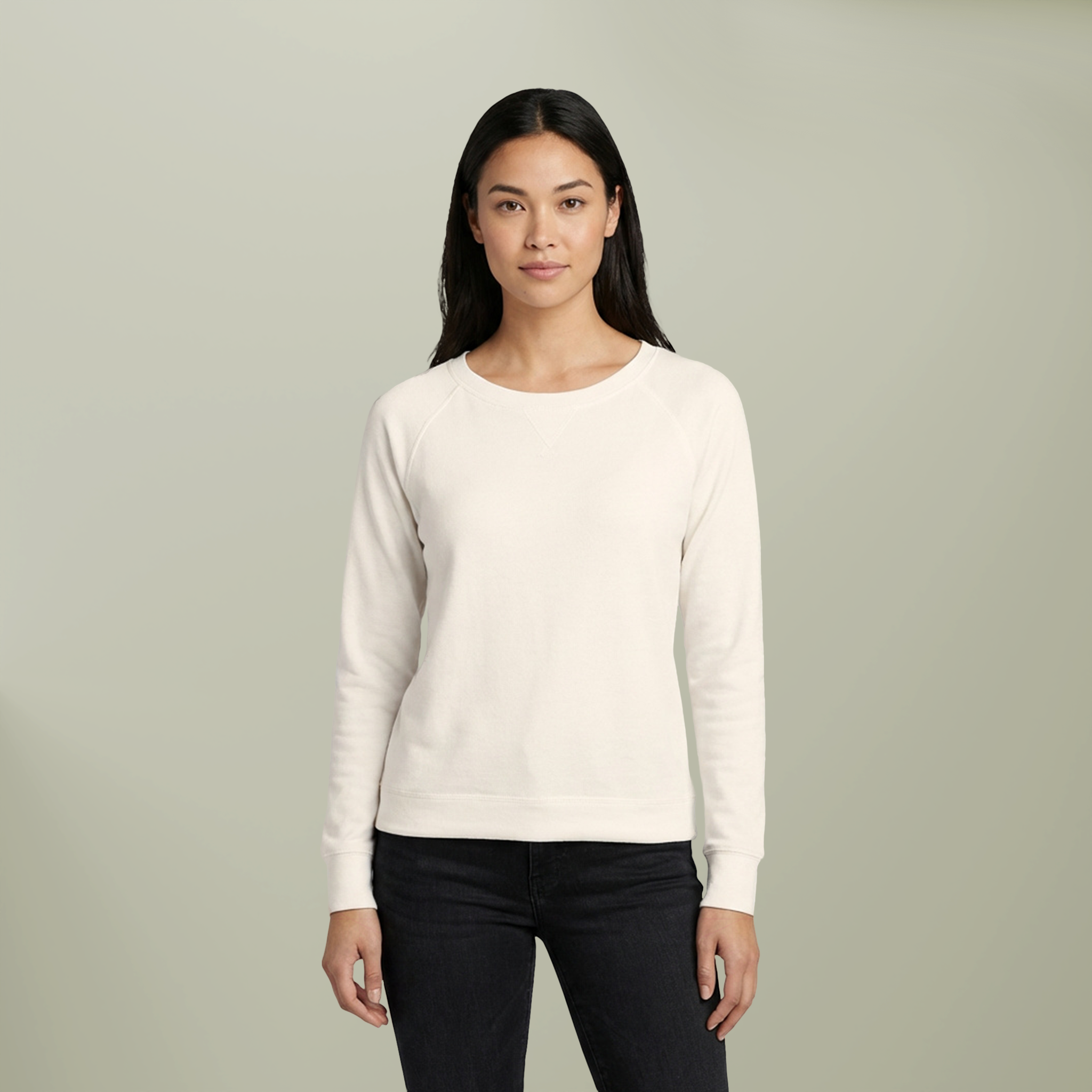 Women’s Featherweight French Terry™ Long Sleeve Crewneck - Main Image