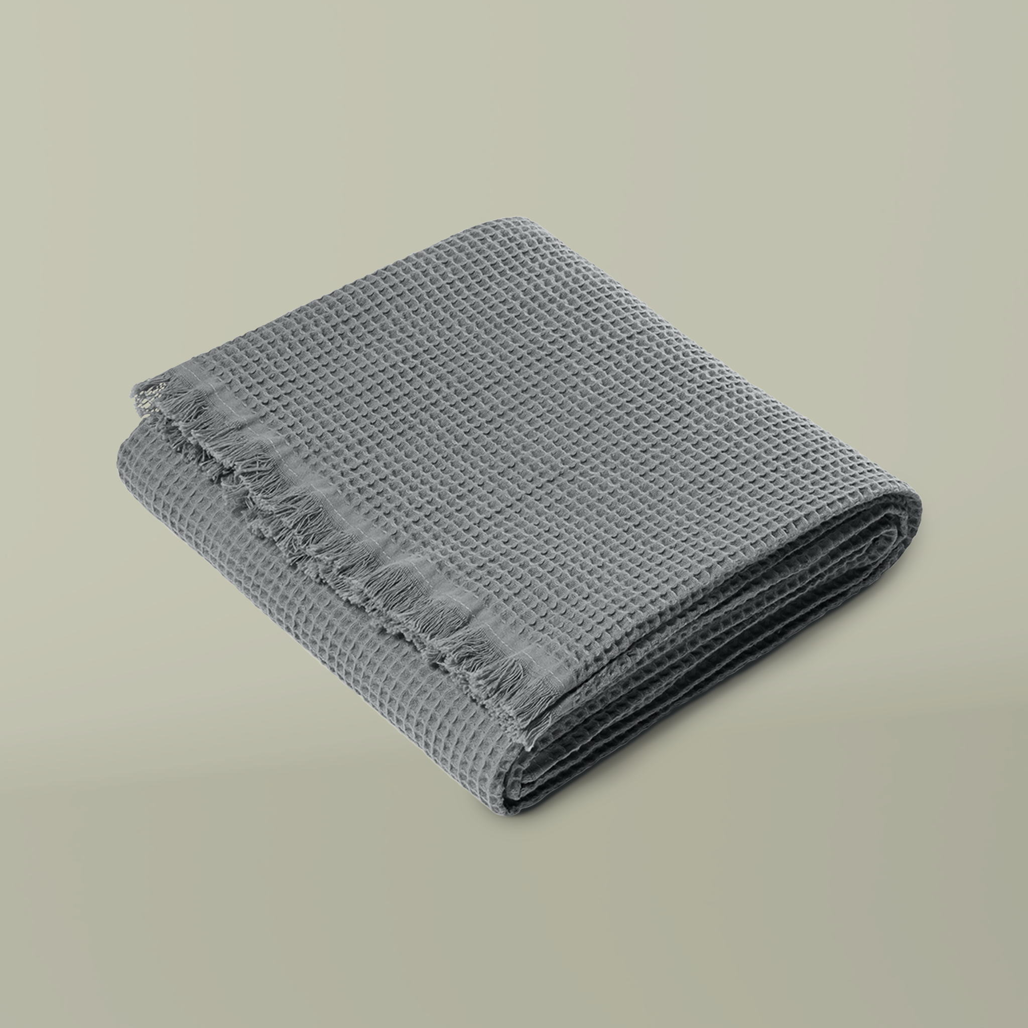 Cotton Waffle Throw (Embroidery) - Thumbnail Image