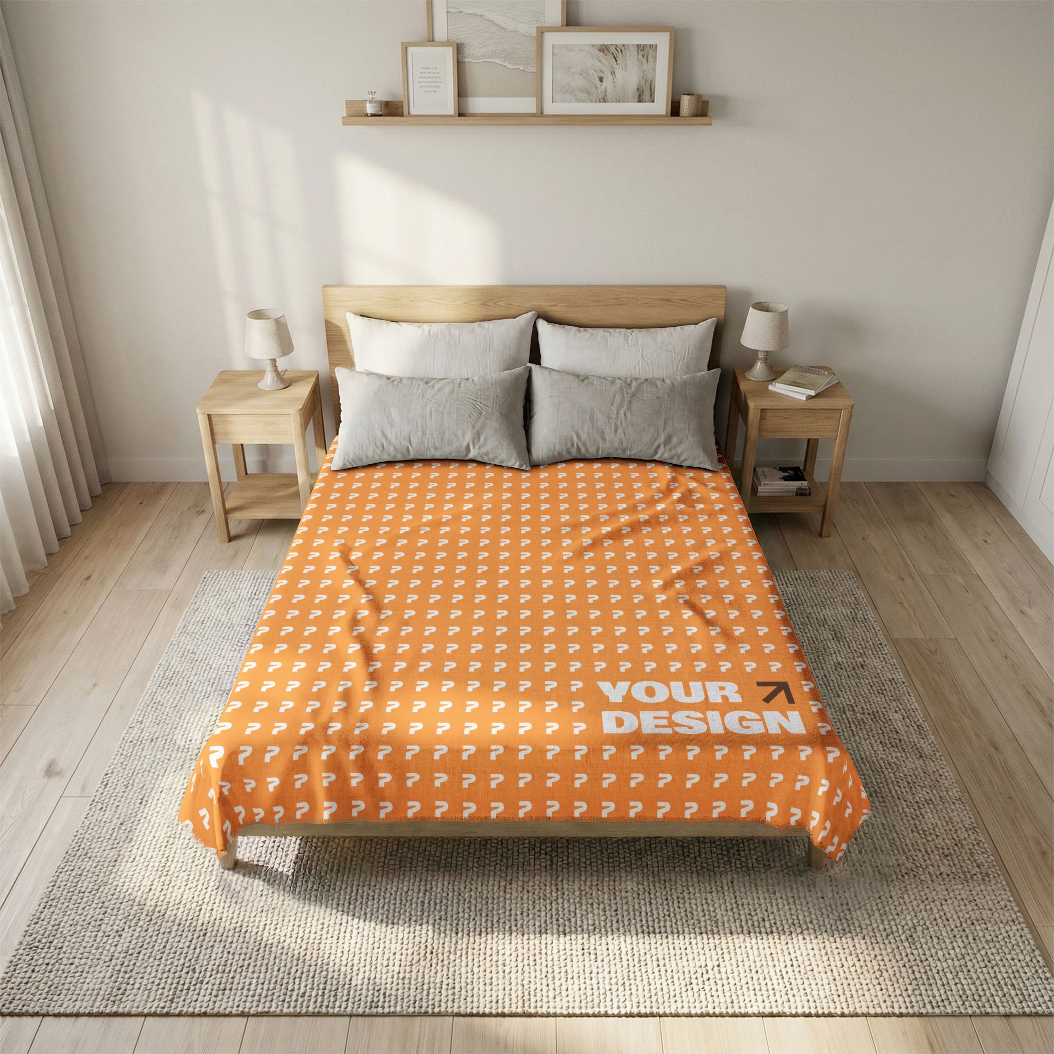 Woven-Style Coverlet - Thumbnail Image