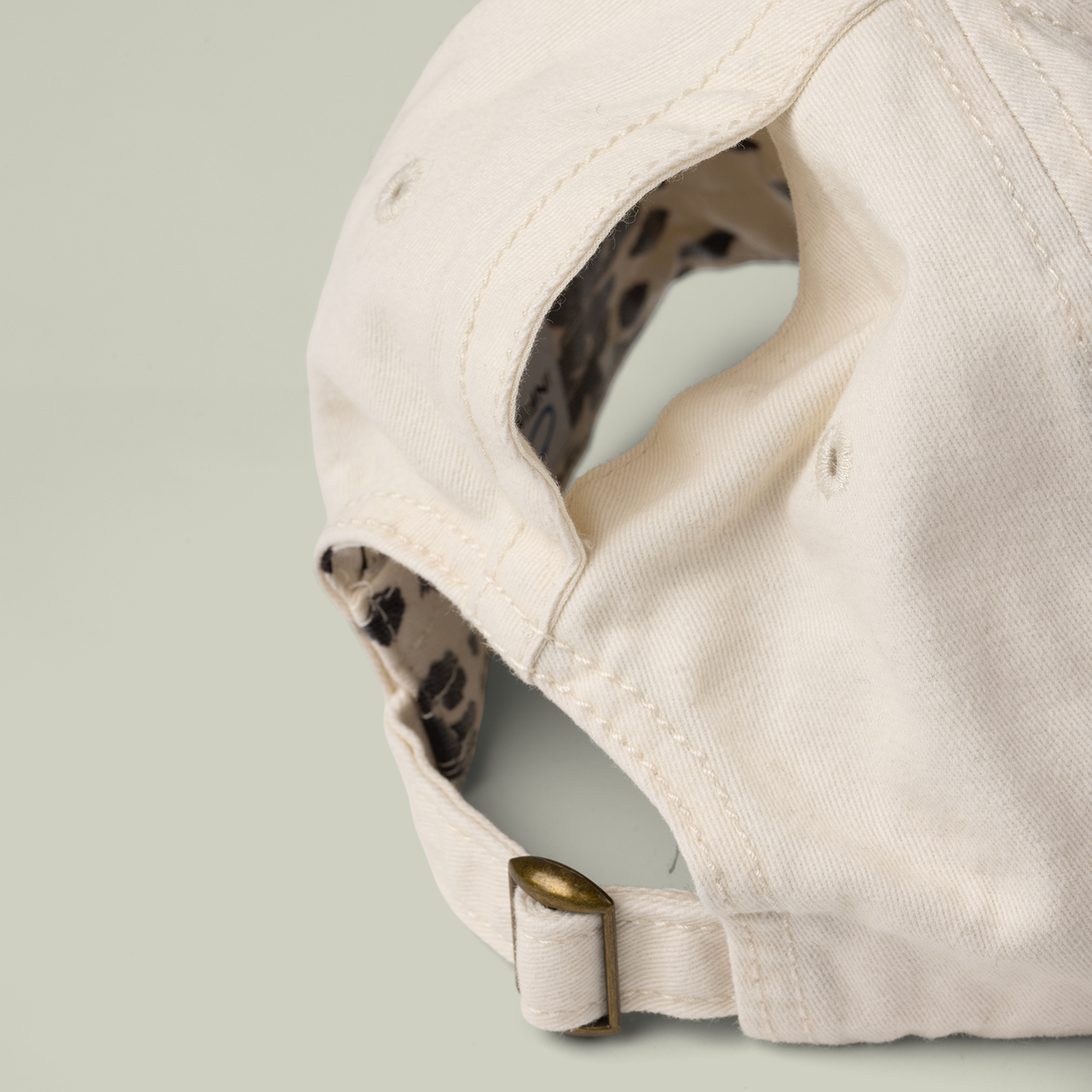 Women's Pigment-Dyed Cap with Fashion Undervisor (Embroidery) - Thumbnail Image
