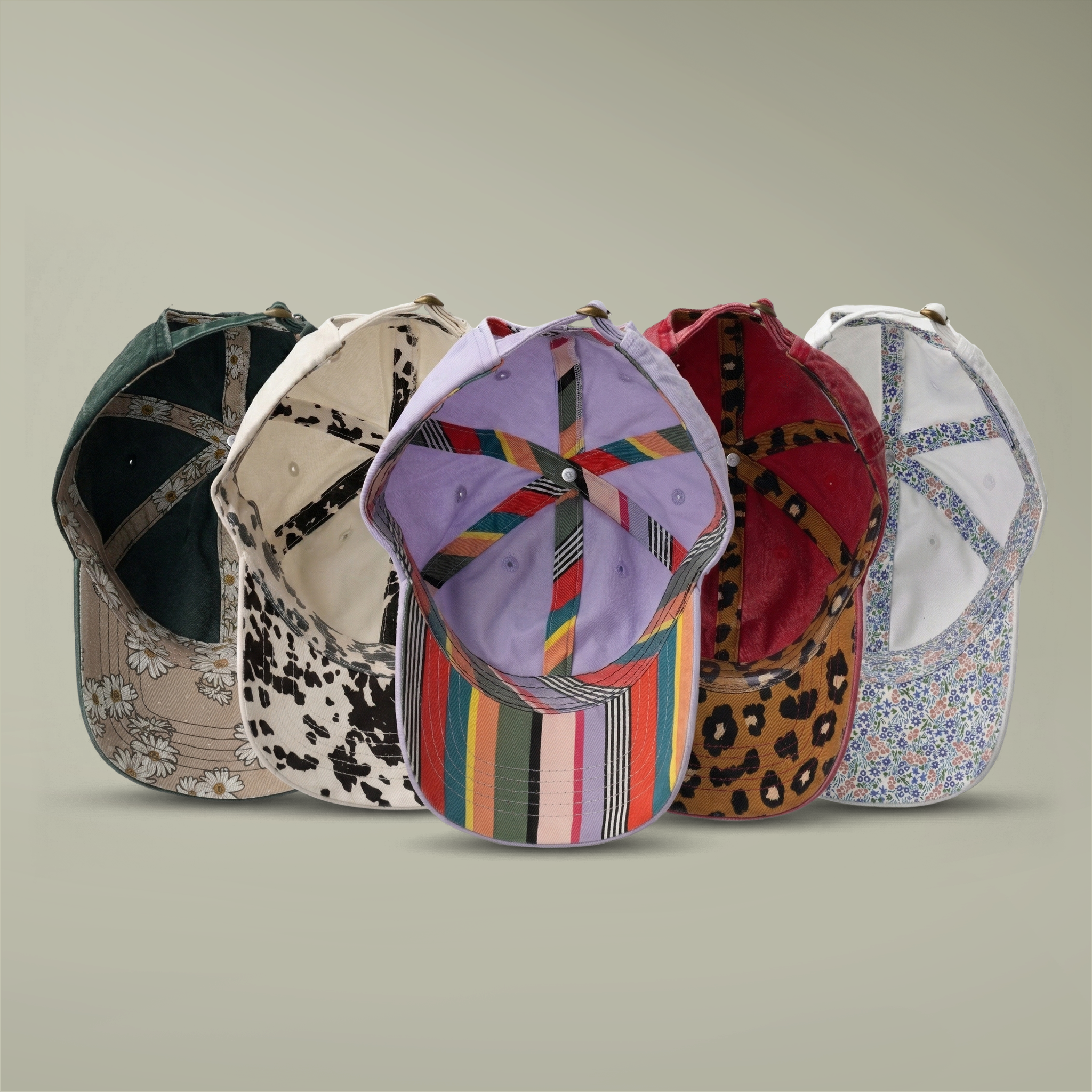 Women's Pigment-Dyed Cap with Fashion Undervisor (Embroidery) - Thumbnail Image