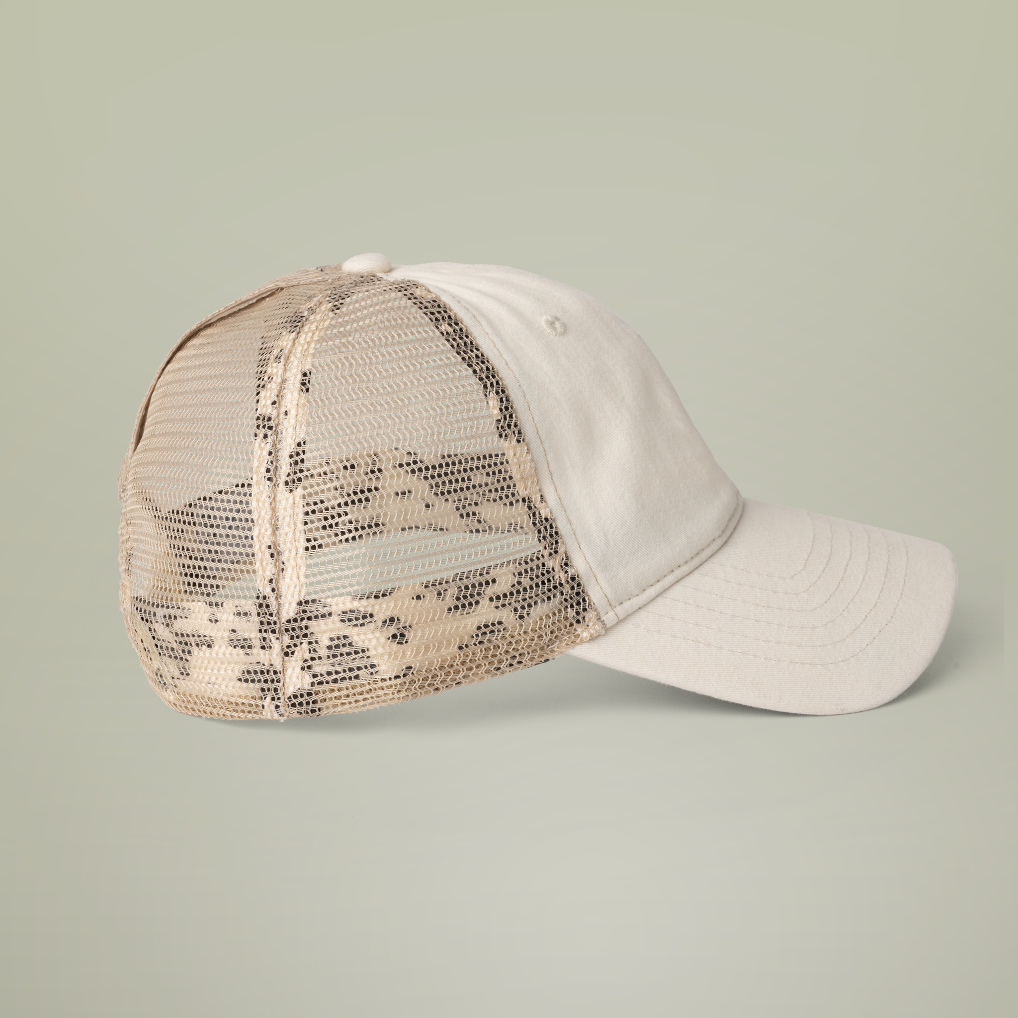 Women's Washed Mesh-Back Cap - Thumbnail Image