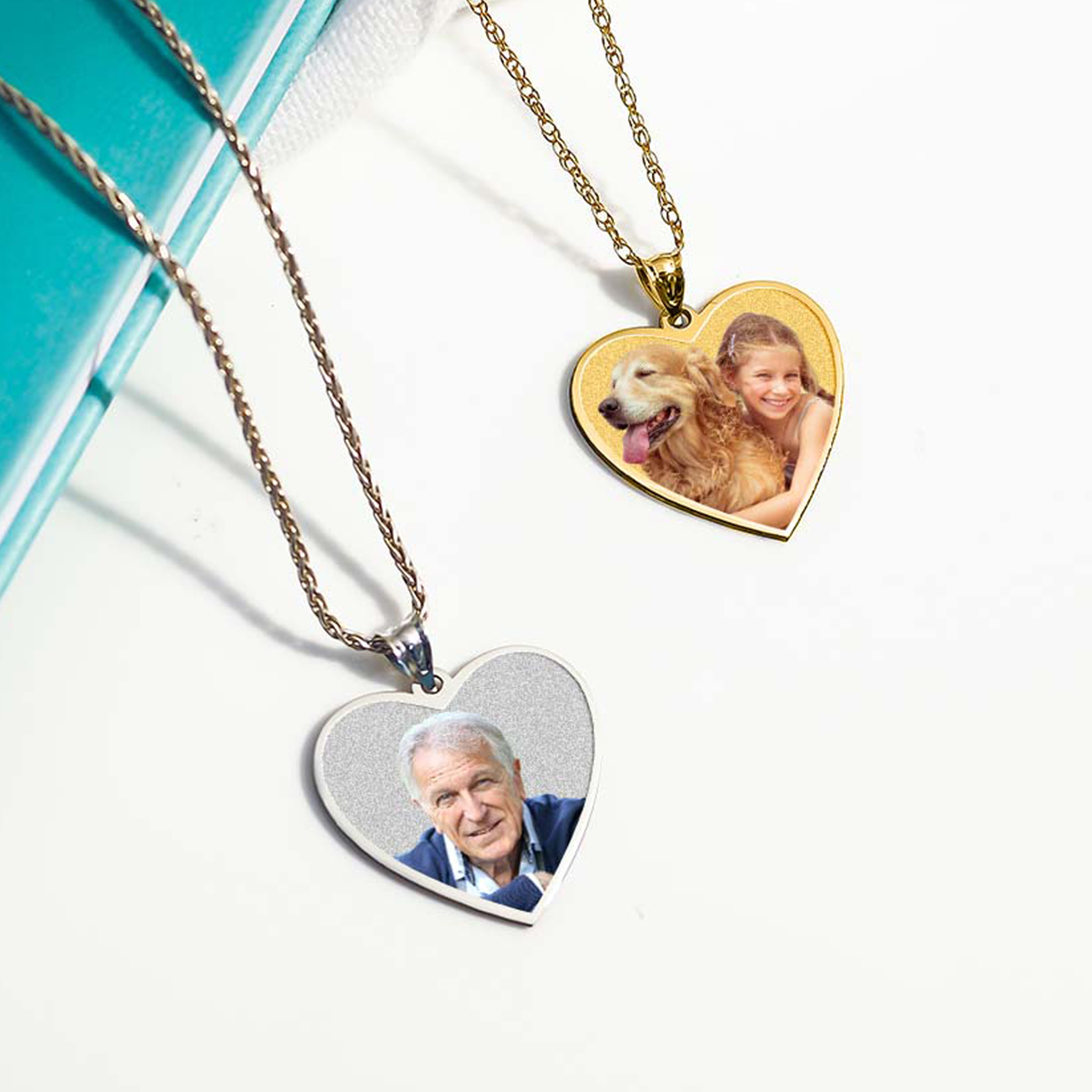 Heart Frame Photo Pendant - Thumbnail Image