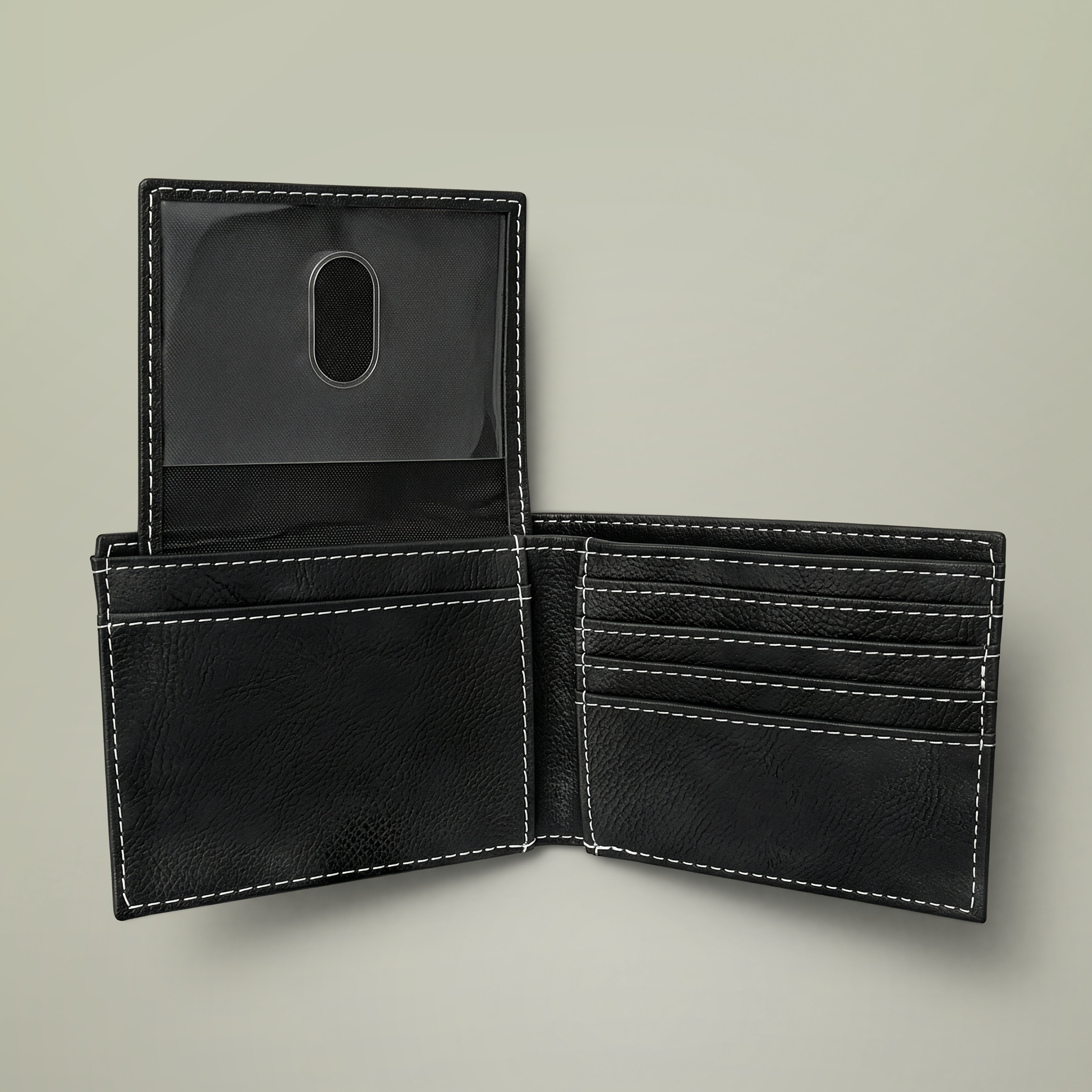 Bi-Fold Wallet with Flip - Thumbnail Image