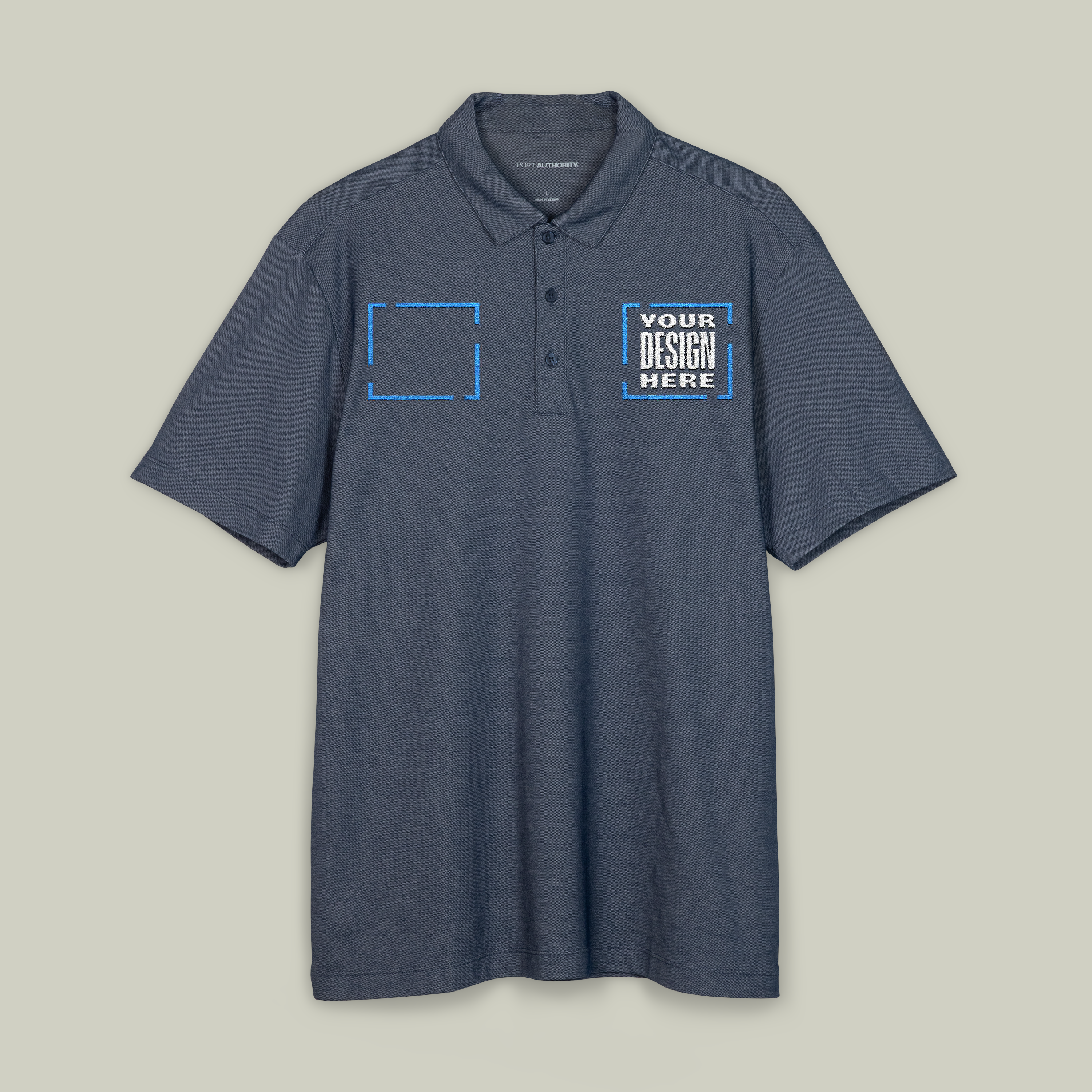 Port Authority® Fine Pique Blend Polo