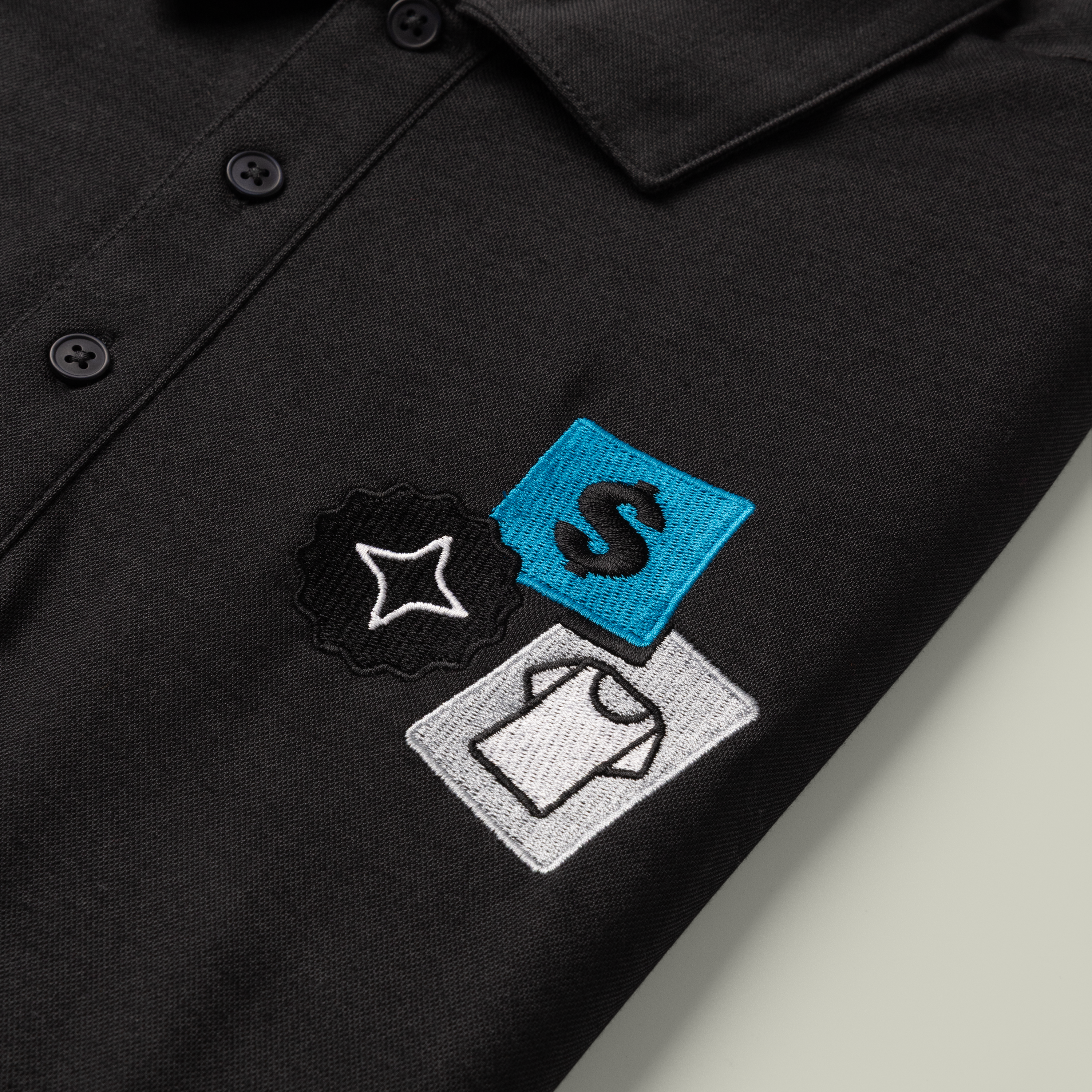 Port Authority® Fine Pique Blend Polo - Thumbnail Image