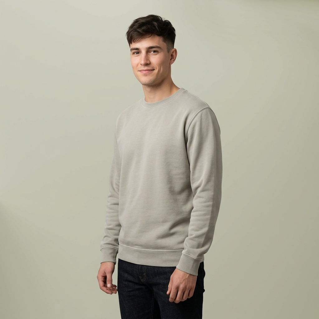 Midweight Pigment-dyed Crewneck Sweatshirt - Thumbnail Image