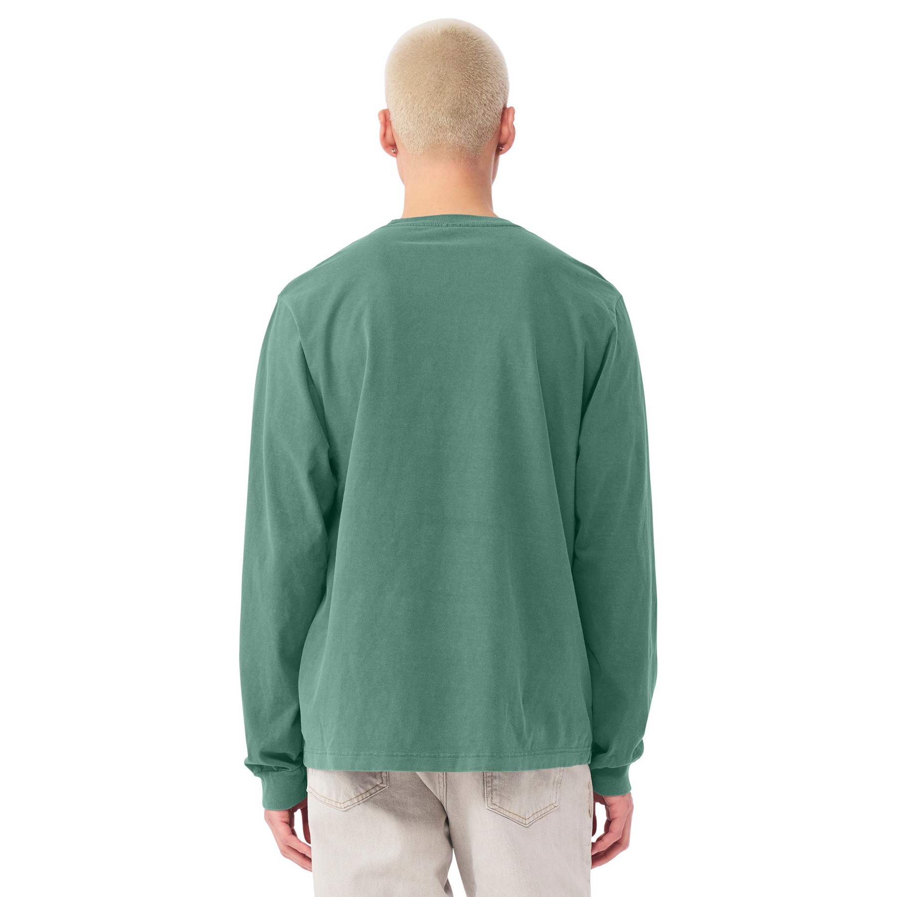Unisex Relaxed Fit Cotton Long-sleeve - Thumbnail Image