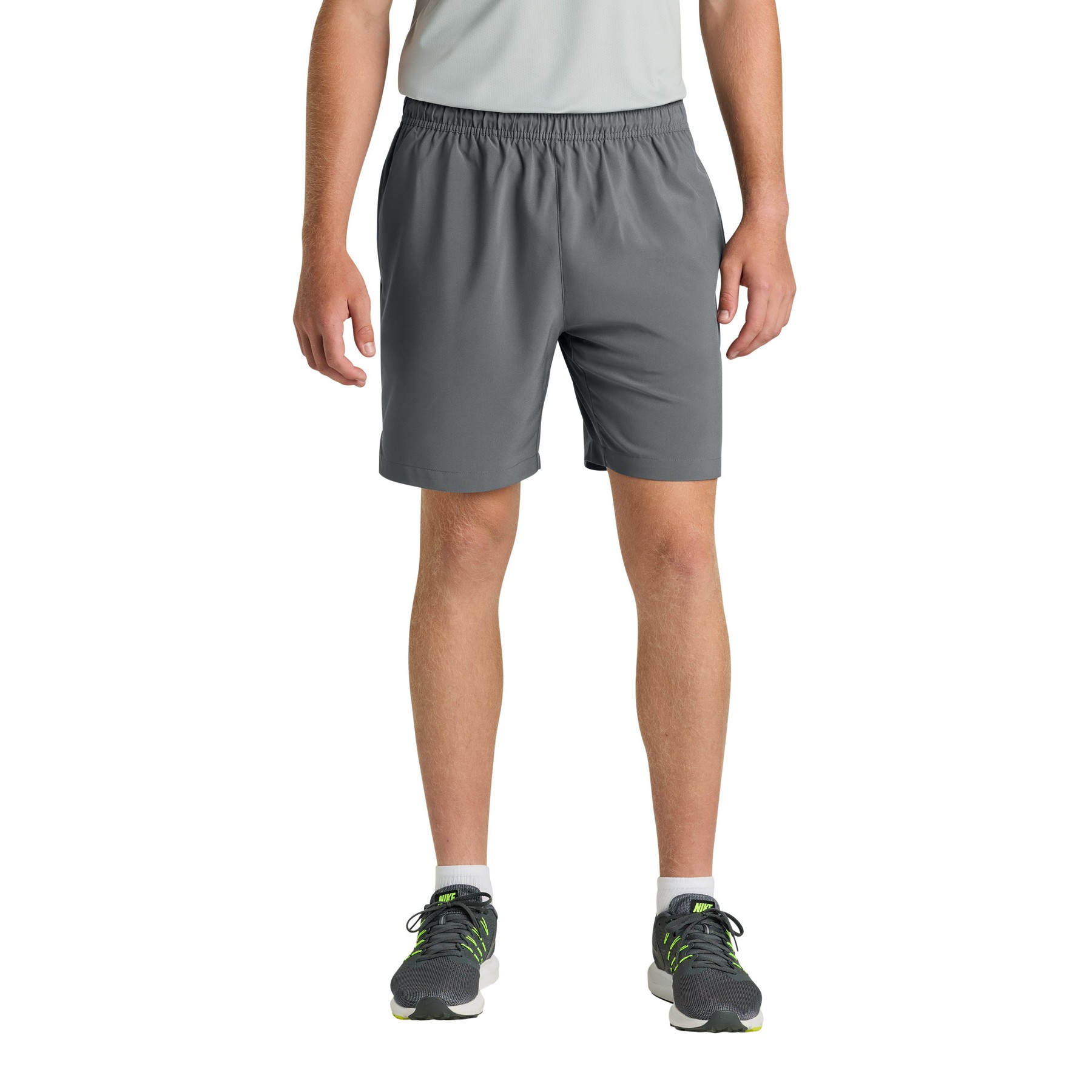 Men's Relaxed Fit Polyester Trousers - Thumbnail Image