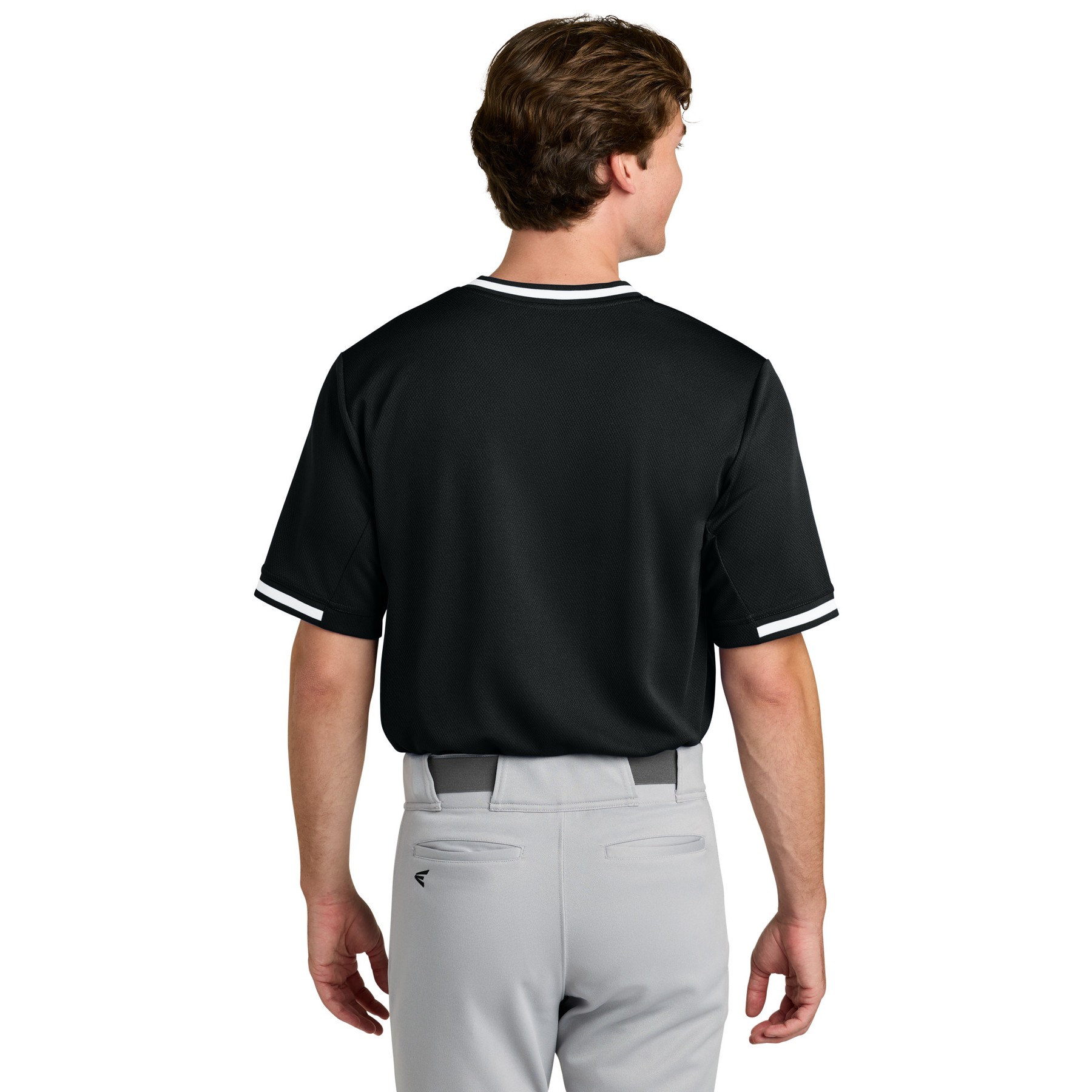 Men's Polyester V-Neck T-Shirt - Thumbnail Image