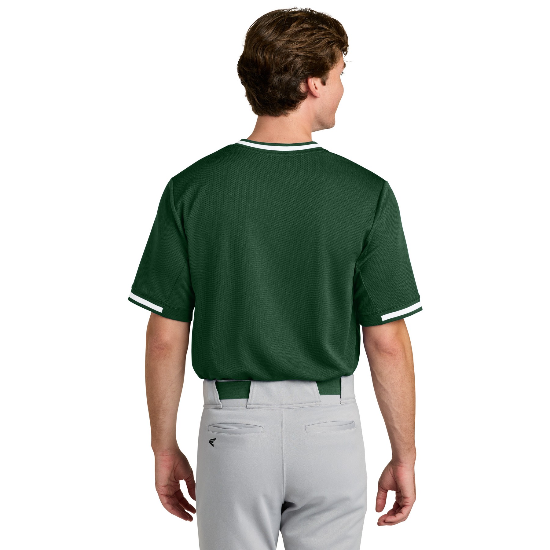 Men's Polyester V-Neck T-Shirt - Thumbnail Image
