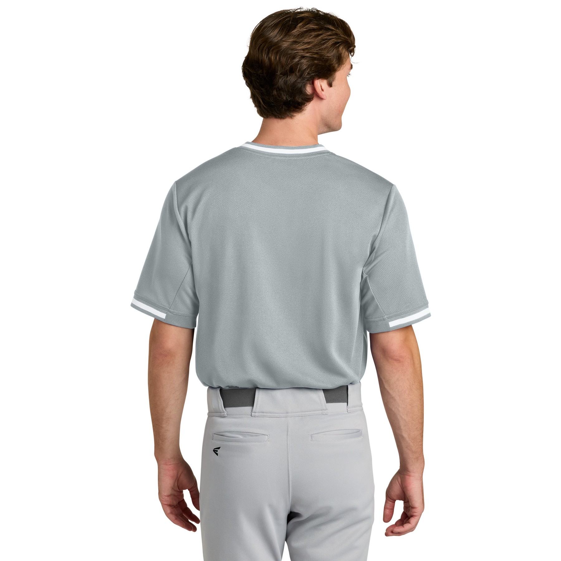 Men's Polyester V-Neck T-Shirt - Thumbnail Image