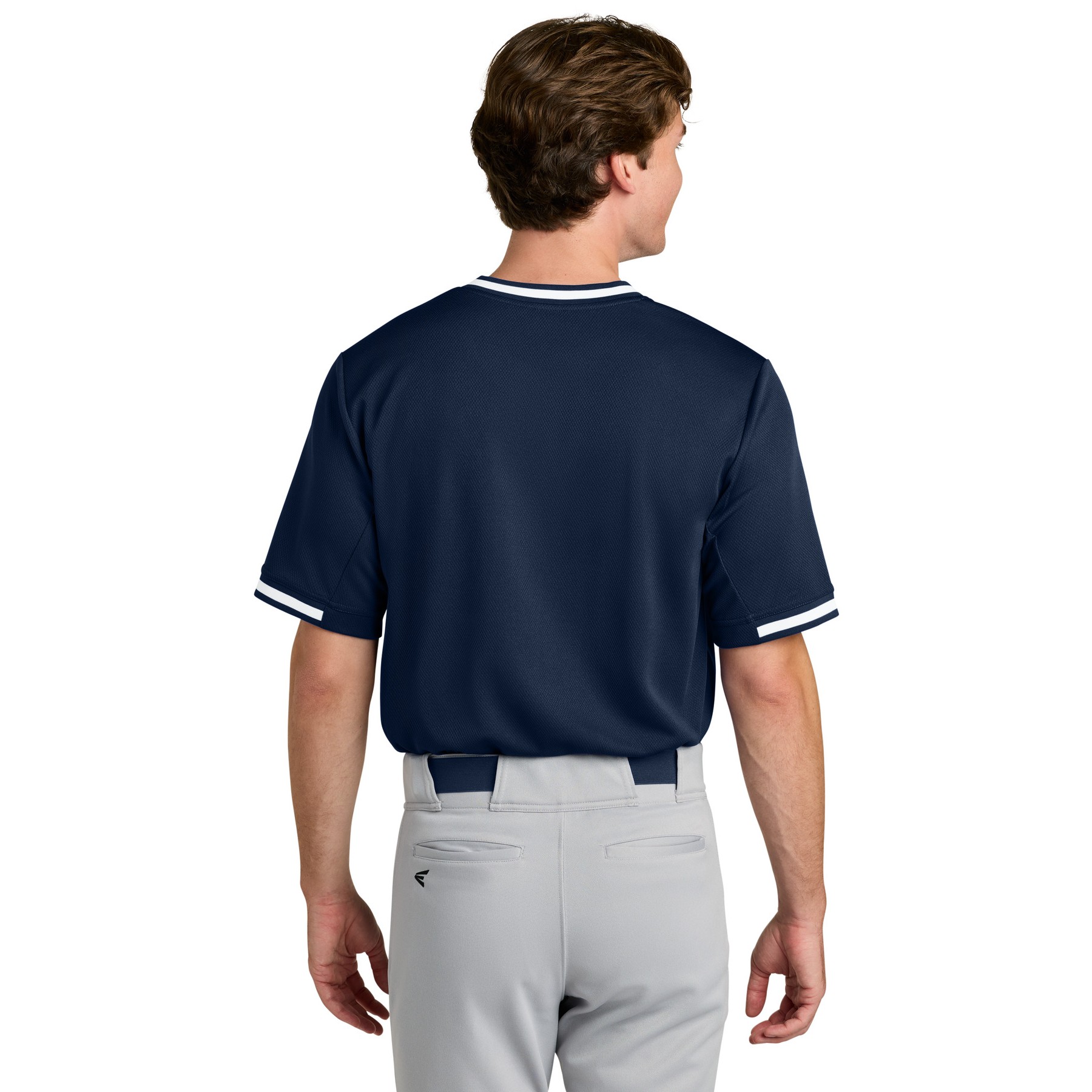Men's Polyester V-Neck T-Shirt - Thumbnail Image
