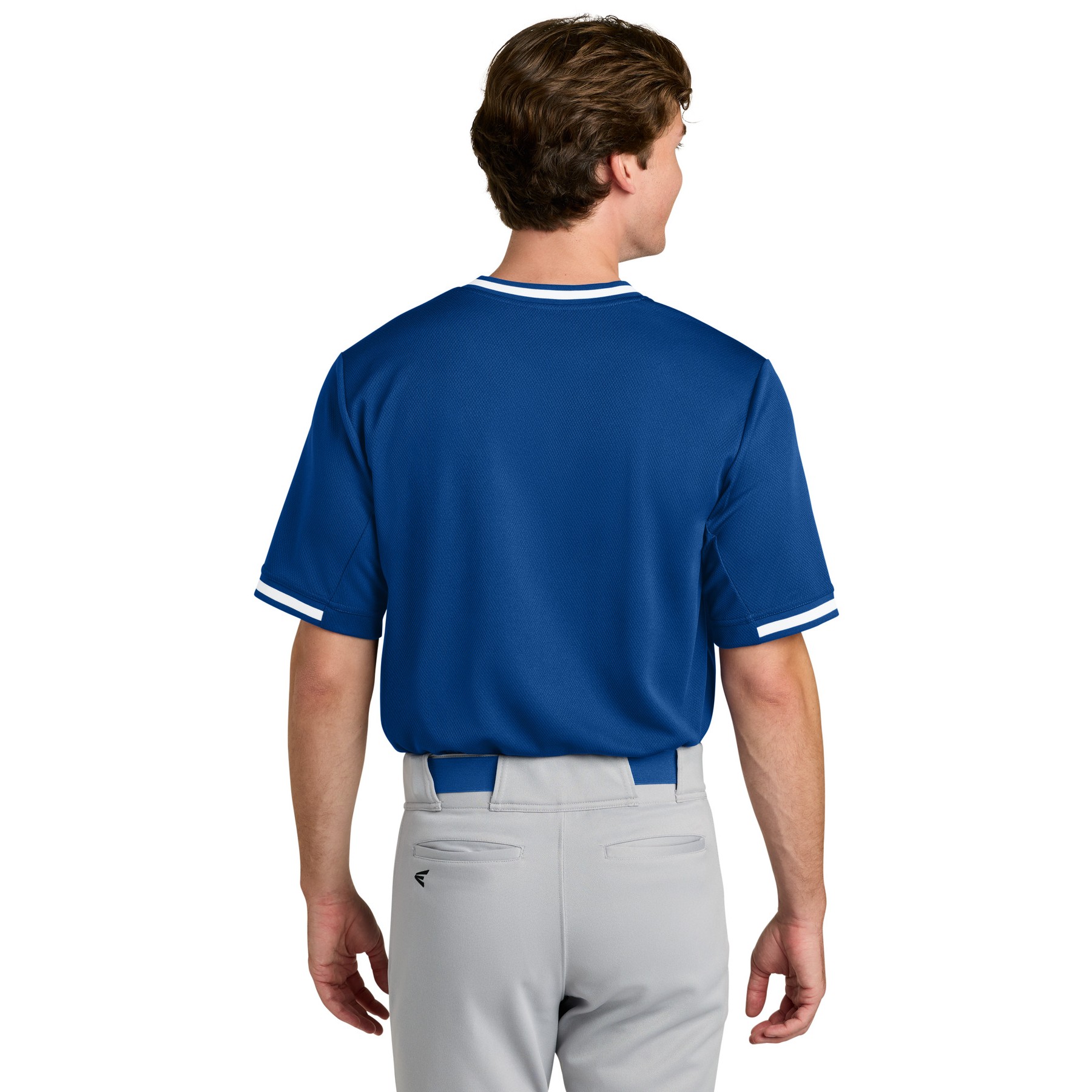 Men's Polyester V-Neck T-Shirt - Thumbnail Image