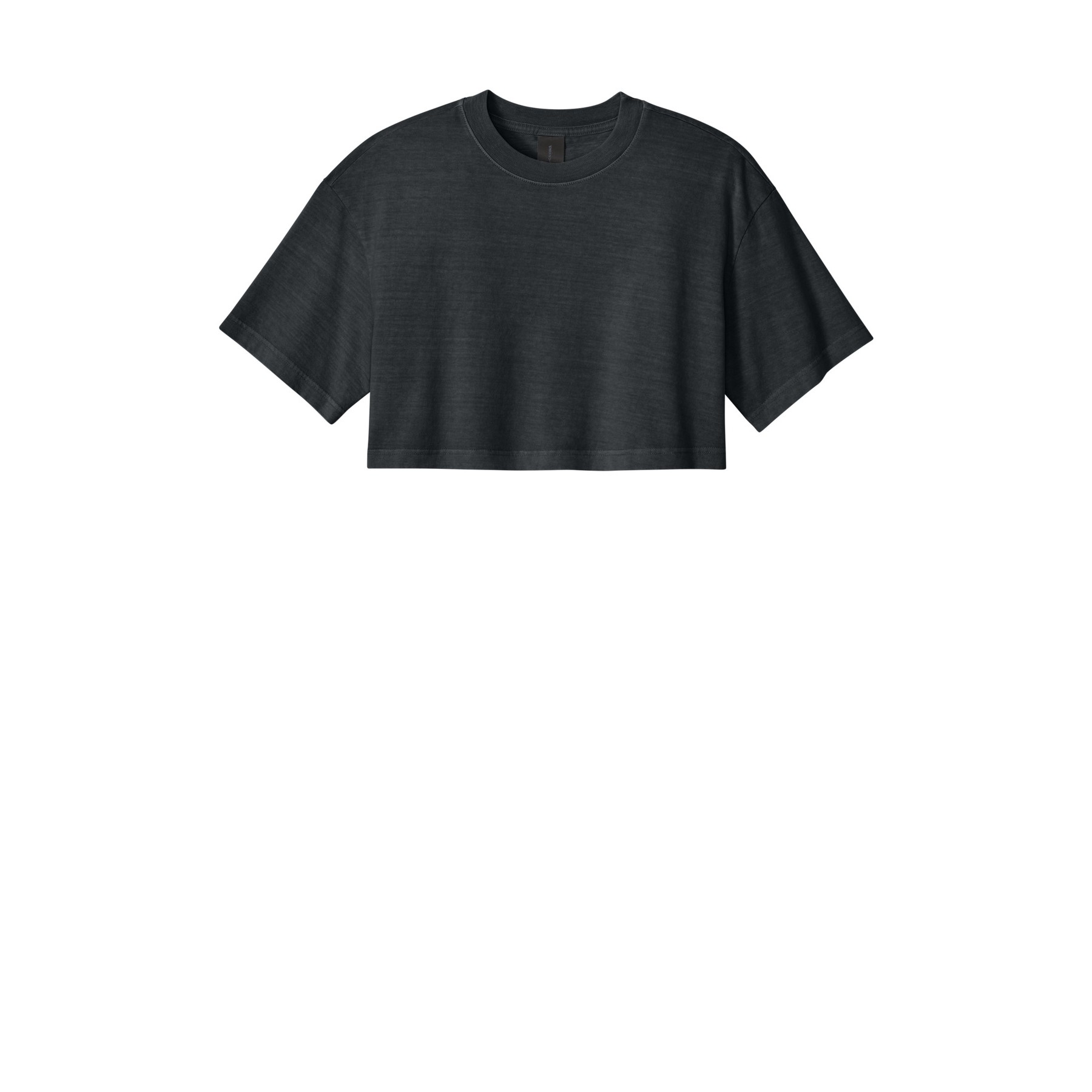 Women's Cropped Cotton T-Shirt - Thumbnail Image