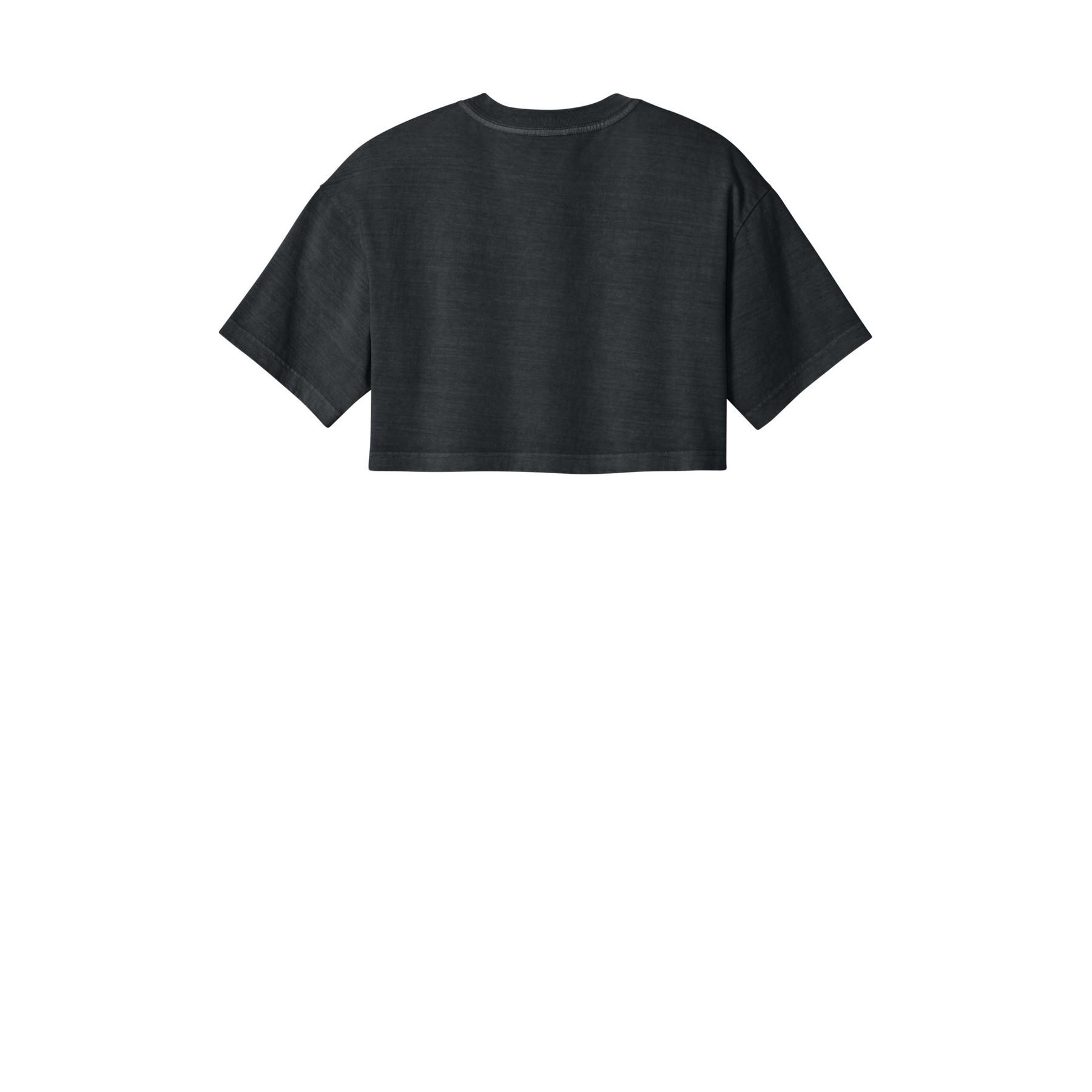 Women's Cropped Cotton T-Shirt - Thumbnail Image