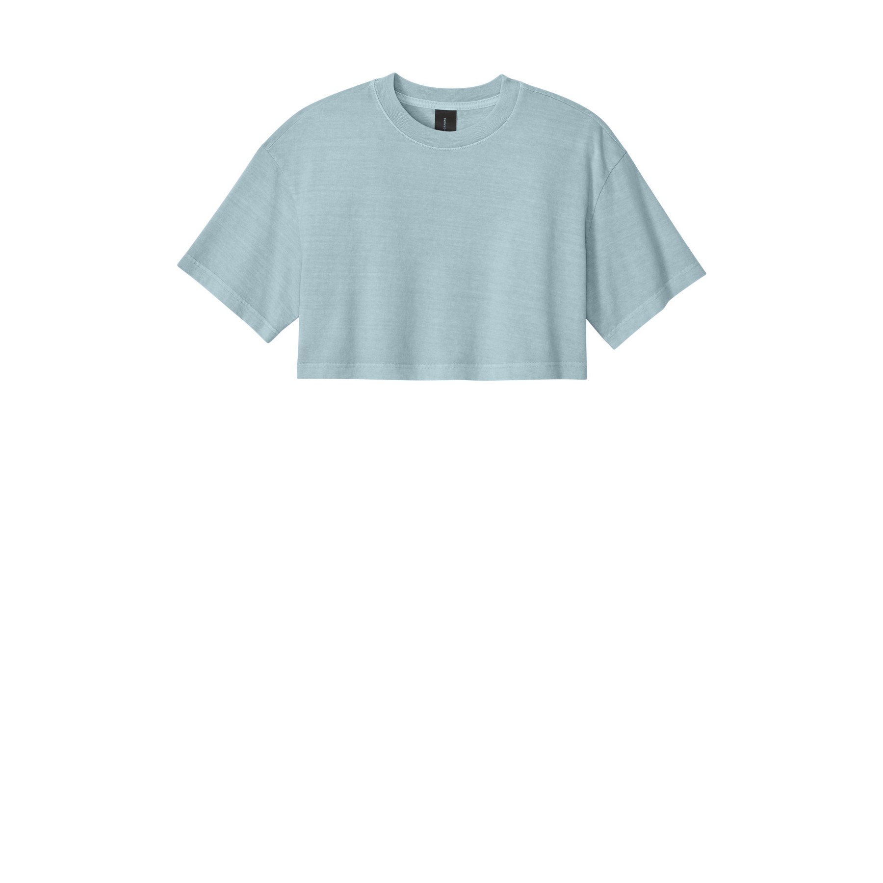 Women's Cropped Cotton T-Shirt - Thumbnail Image