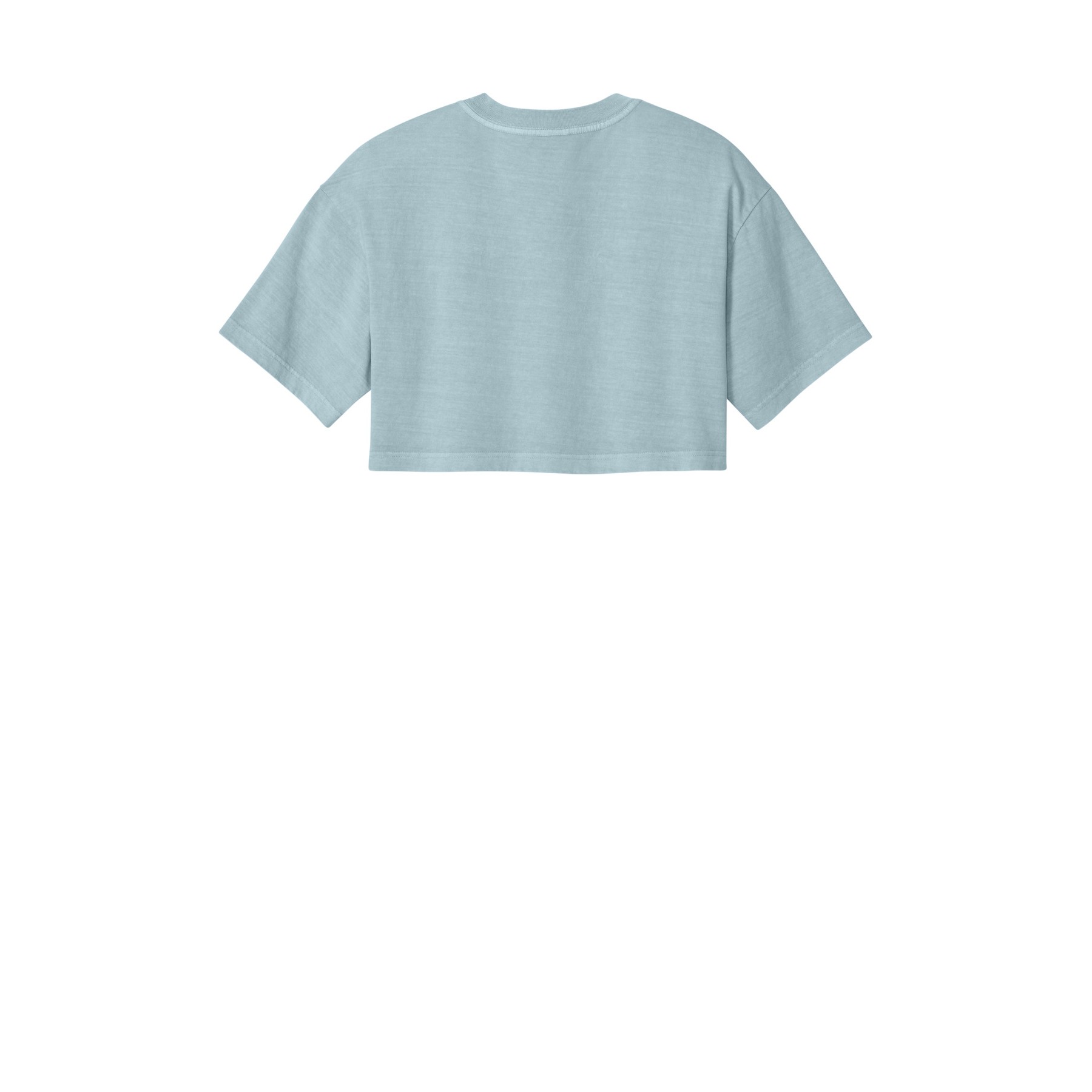 Women's Cropped Cotton T-Shirt - Thumbnail Image