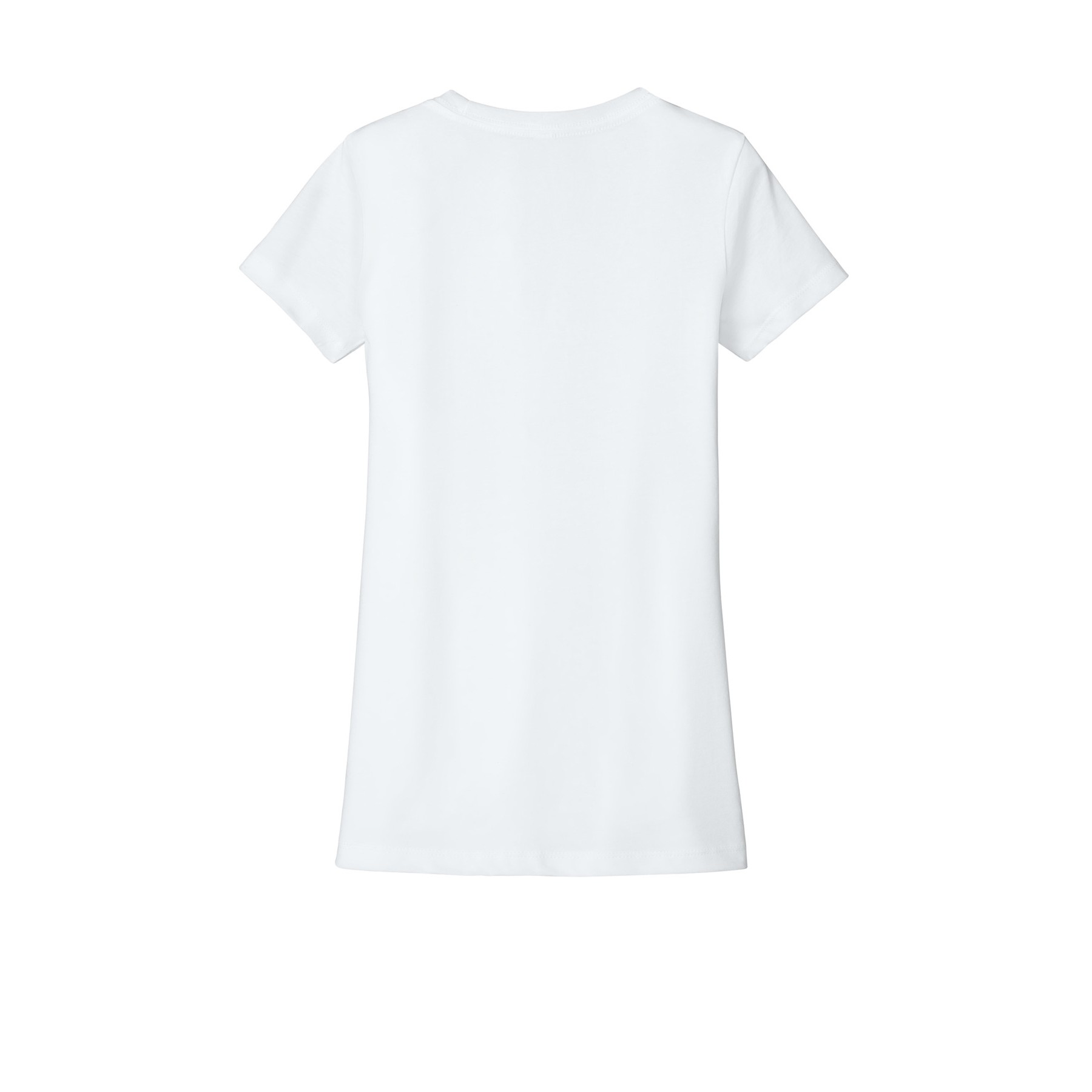Women's Slim Fit Cotton Polyester T-Shirt - Thumbnail Image