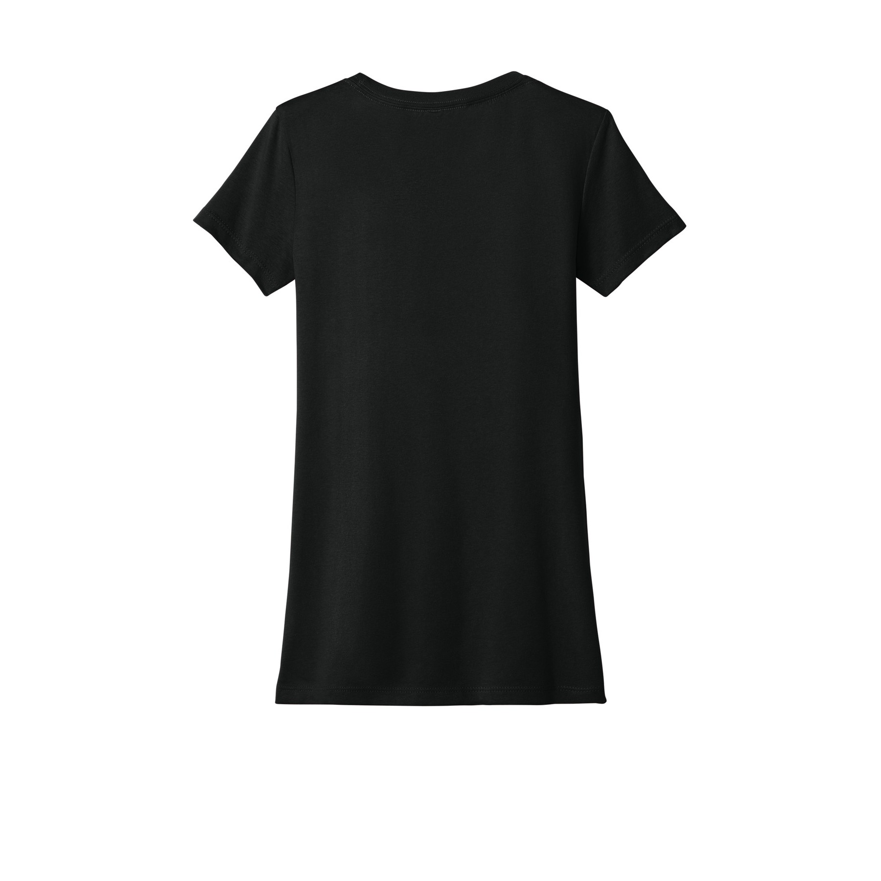 Women's Slim Fit Cotton Polyester T-Shirt - Thumbnail Image