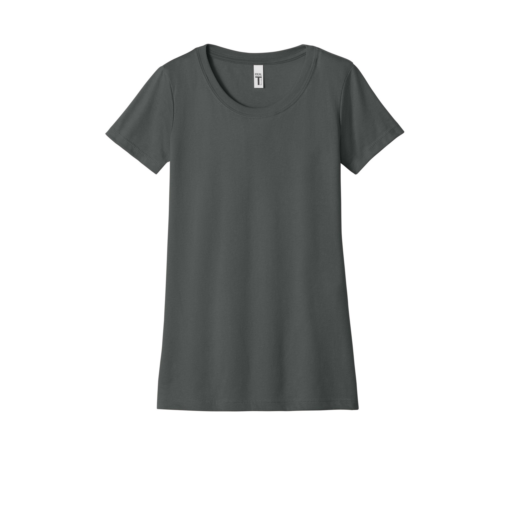 Women's Slim Fit Cotton Polyester T-Shirt - Thumbnail Image