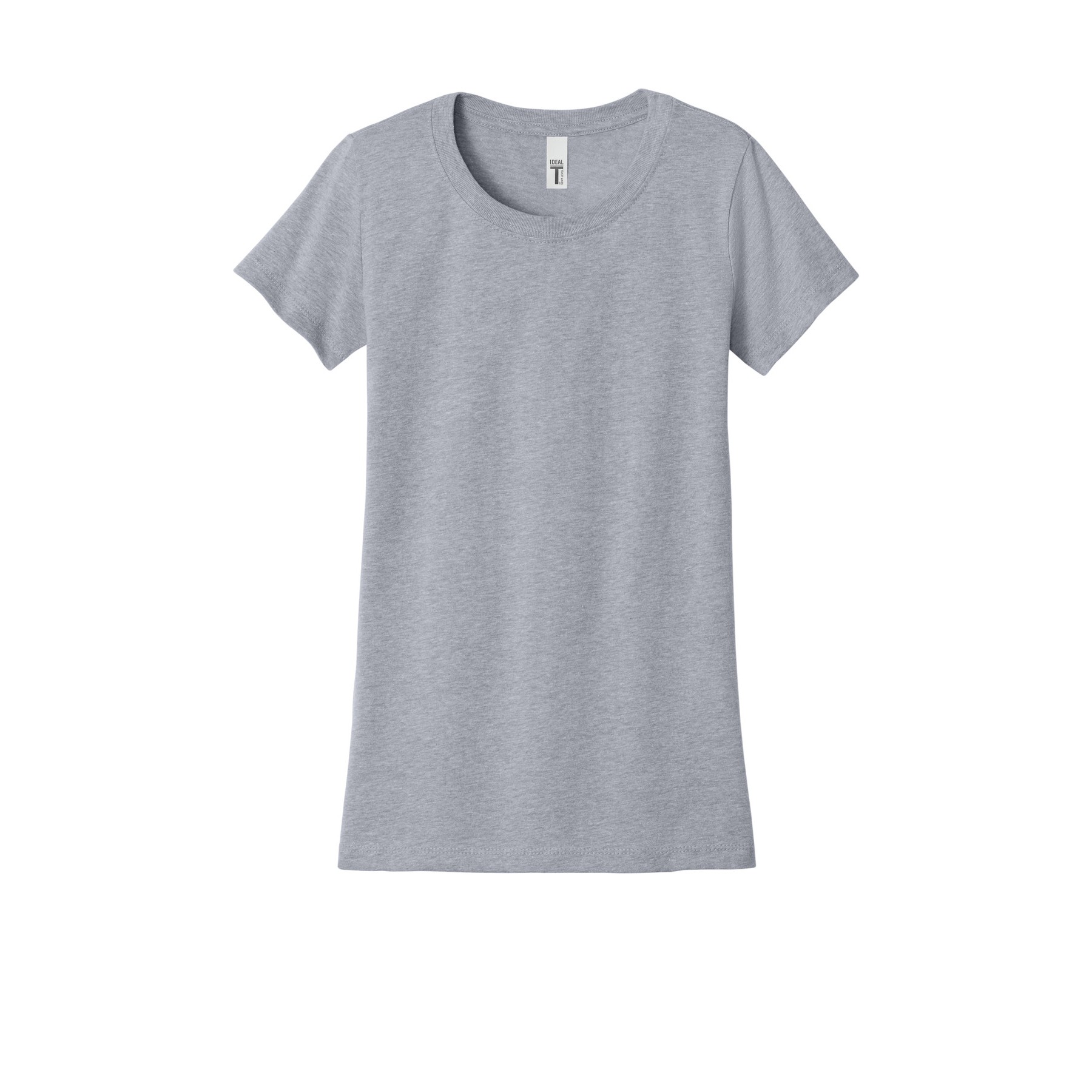 Women's Slim Fit Cotton Polyester T-Shirt - Thumbnail Image