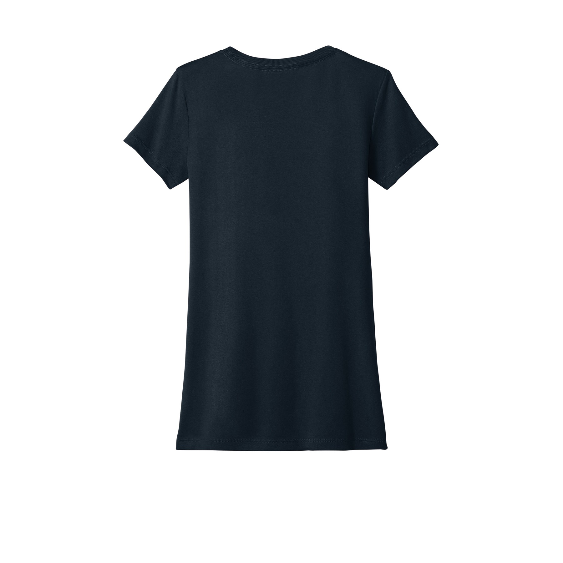 Women's Slim Fit Cotton Polyester T-Shirt - Thumbnail Image
