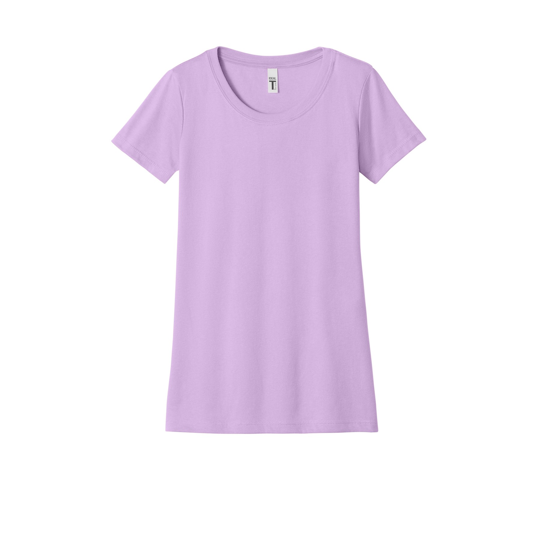 Women's Slim Fit Cotton Polyester T-Shirt - Thumbnail Image