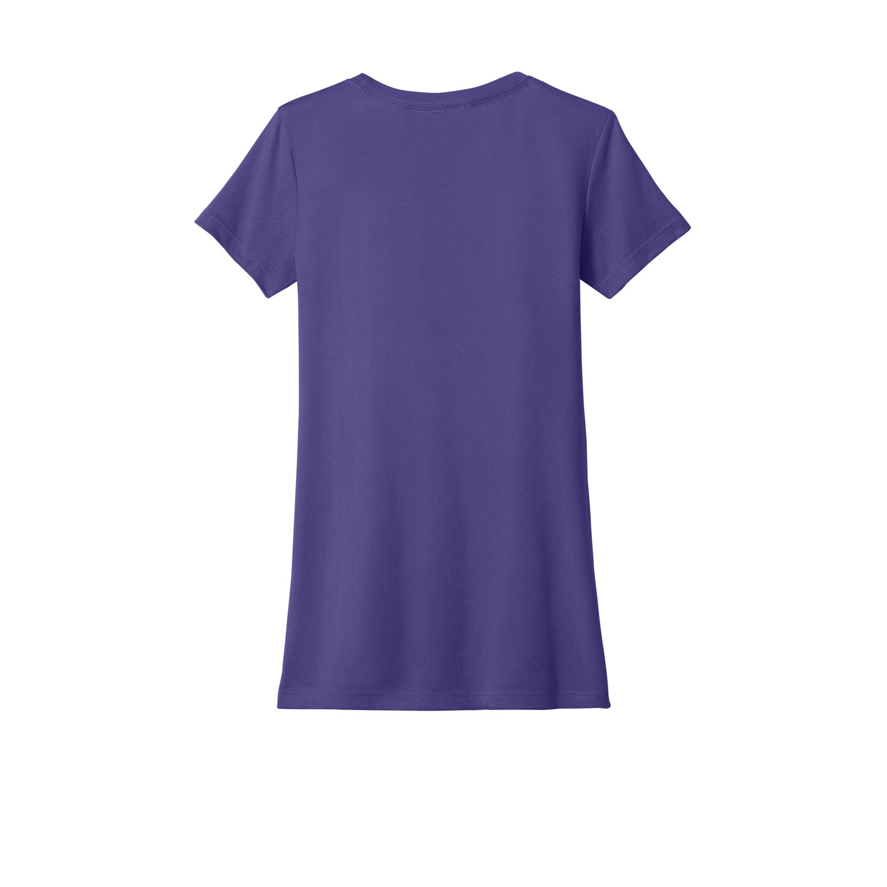 Women's Slim Fit Cotton Polyester T-Shirt - Thumbnail Image