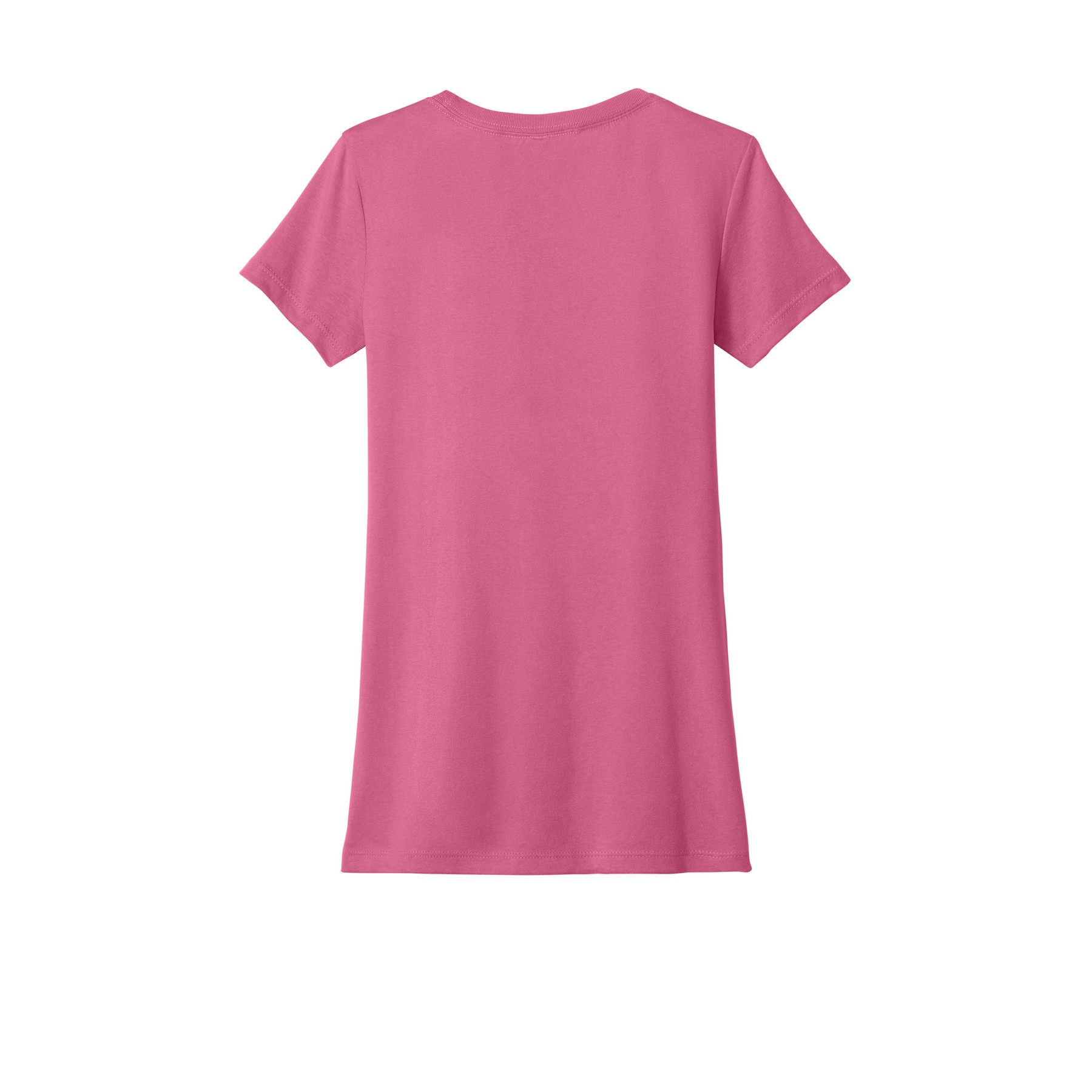 Women's Slim Fit Cotton Polyester T-Shirt - Thumbnail Image