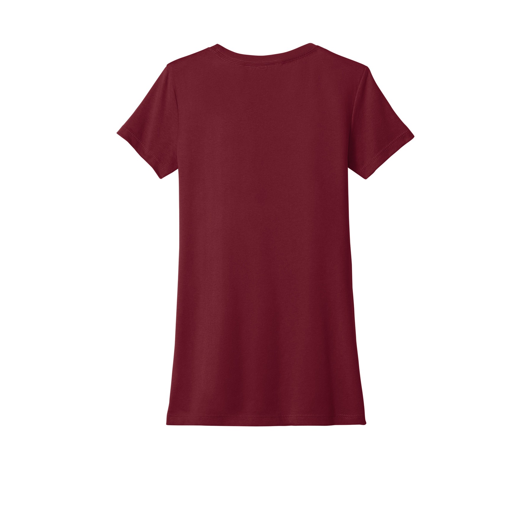 Women's Slim Fit Cotton Polyester T-Shirt - Thumbnail Image