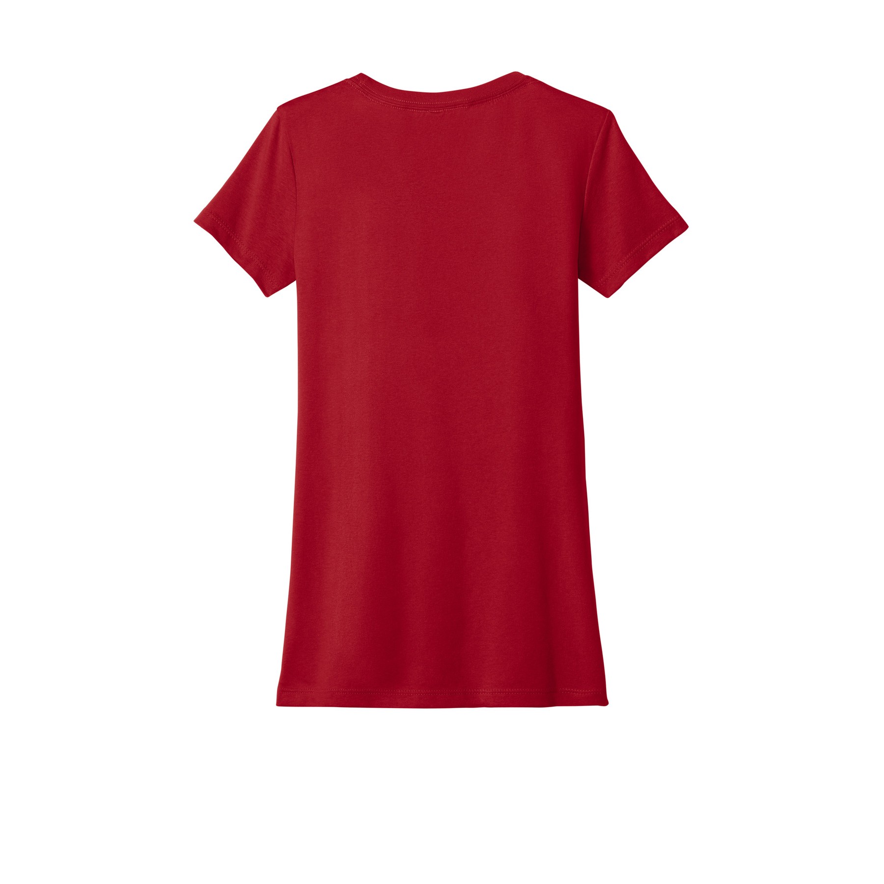 Women's Slim Fit Cotton Polyester T-Shirt - Thumbnail Image