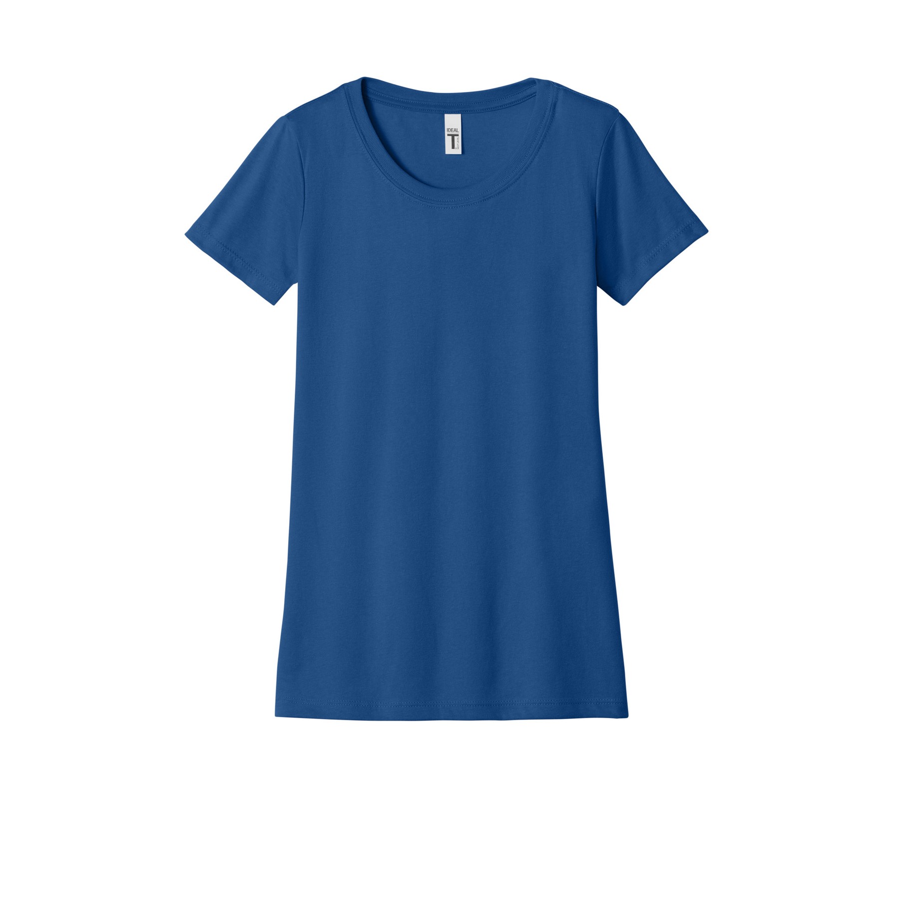 Women's Slim Fit Cotton Polyester T-Shirt - Thumbnail Image