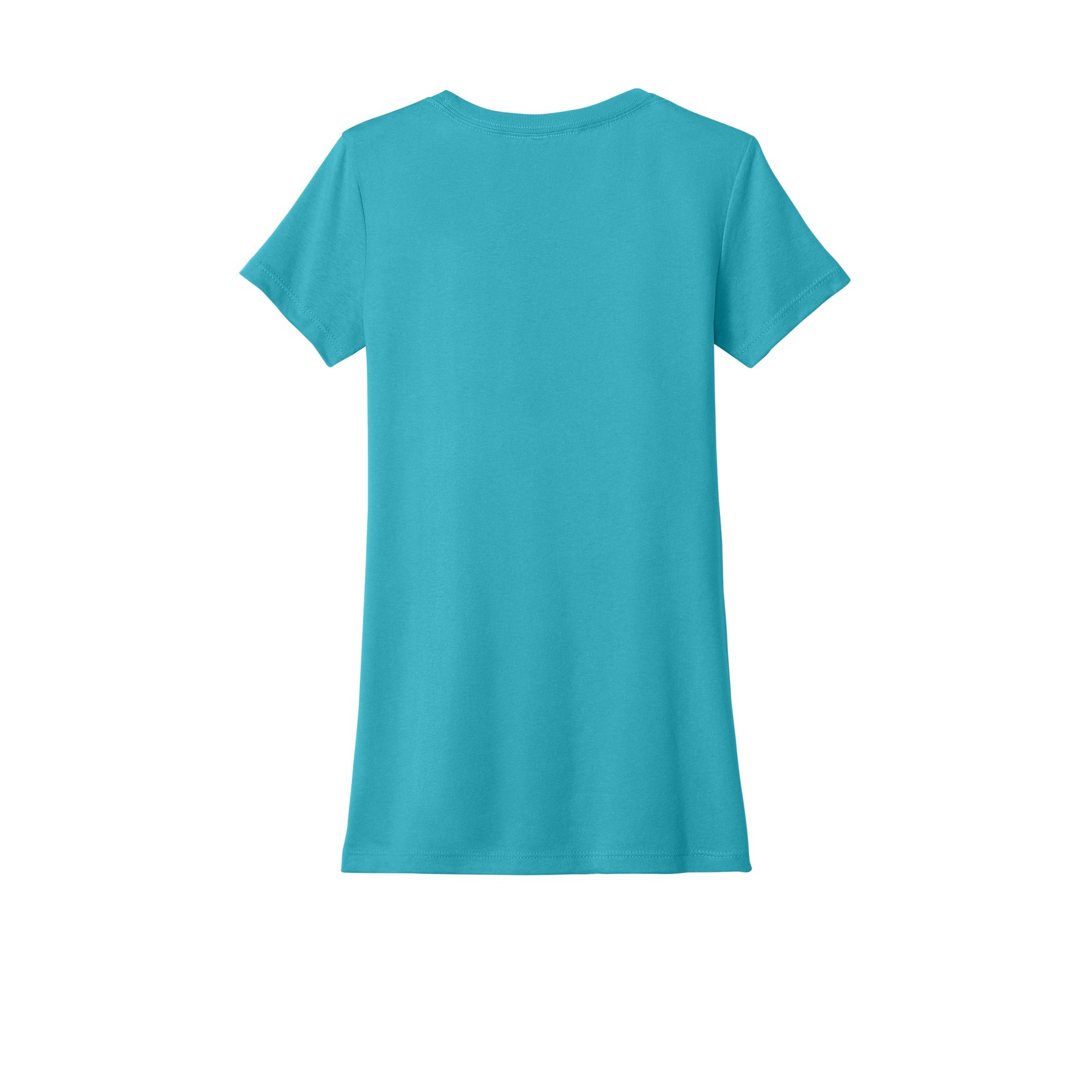Women's Slim Fit Cotton Polyester T-Shirt - Thumbnail Image