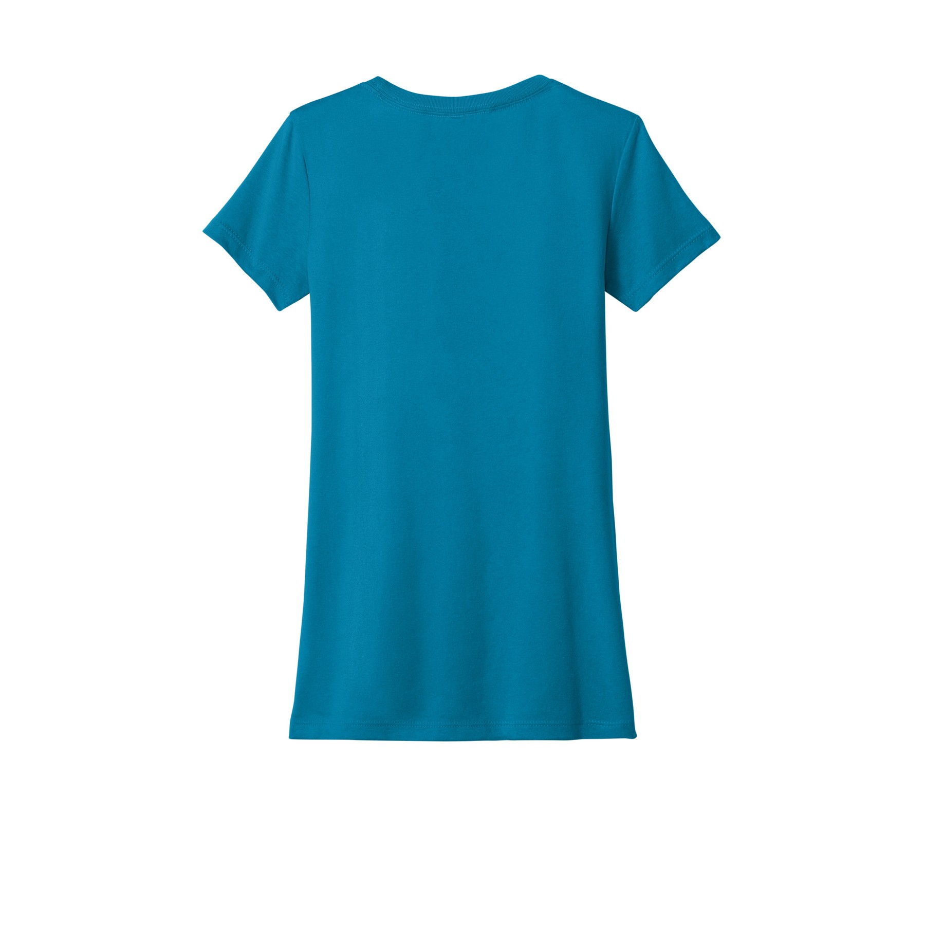 Women's Slim Fit Cotton Polyester T-Shirt - Thumbnail Image