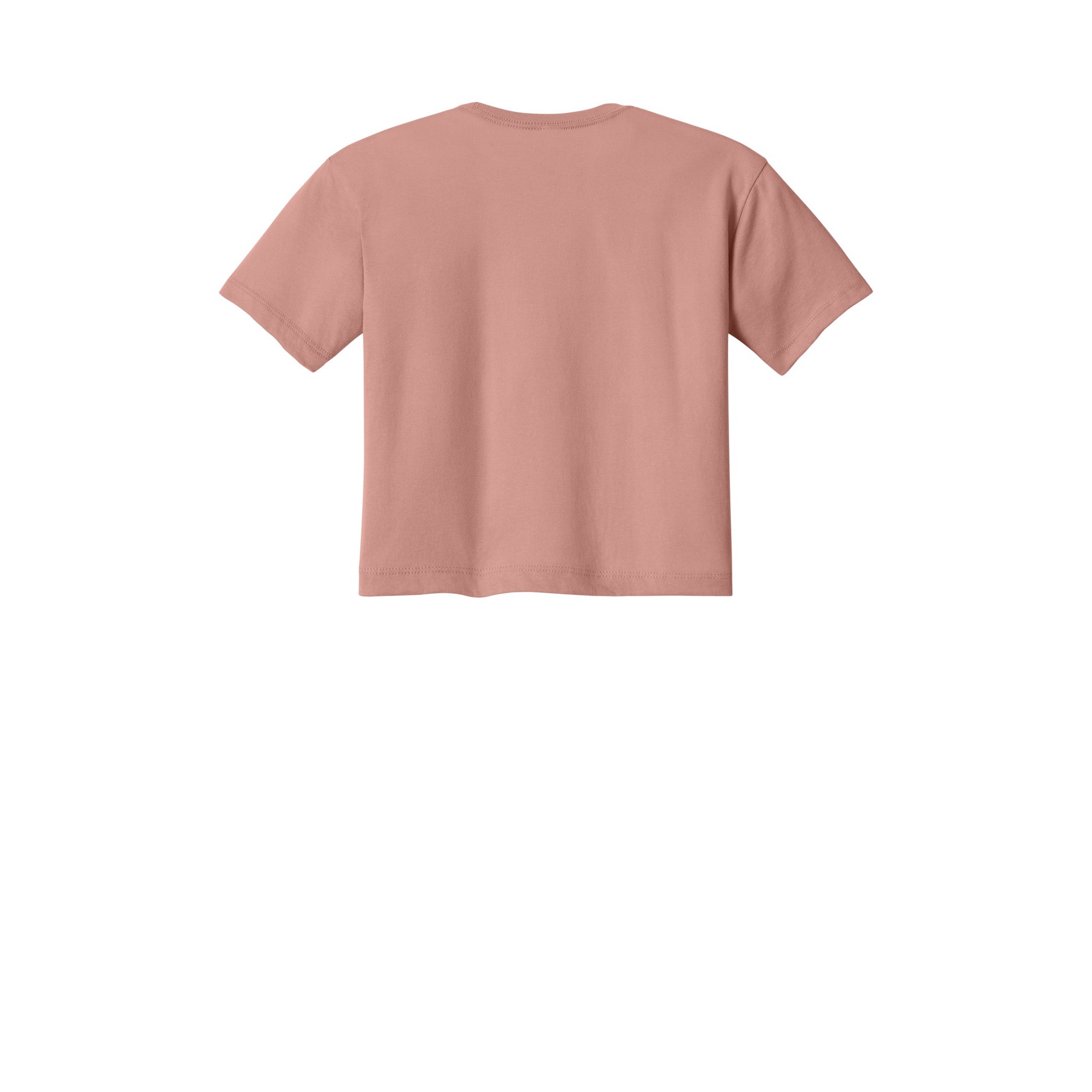 Women's Cropped Cotton Polyester T-Shirt - Thumbnail Image