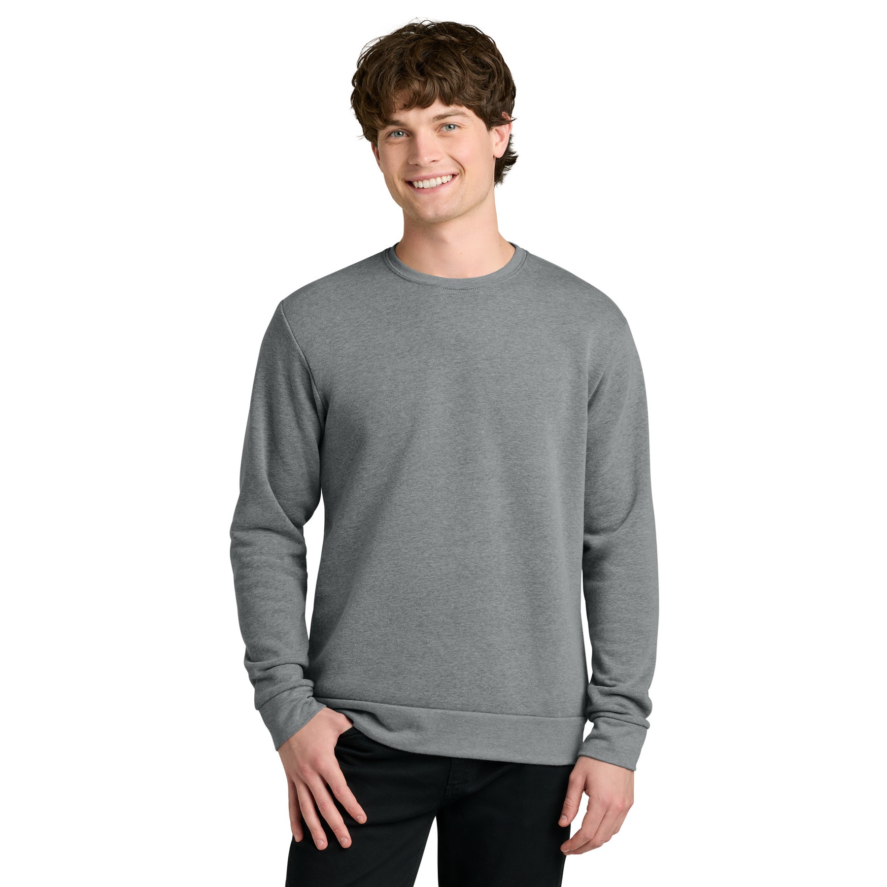 Men's Cotton Polyester Crewneck Sweatshirt - Main Image