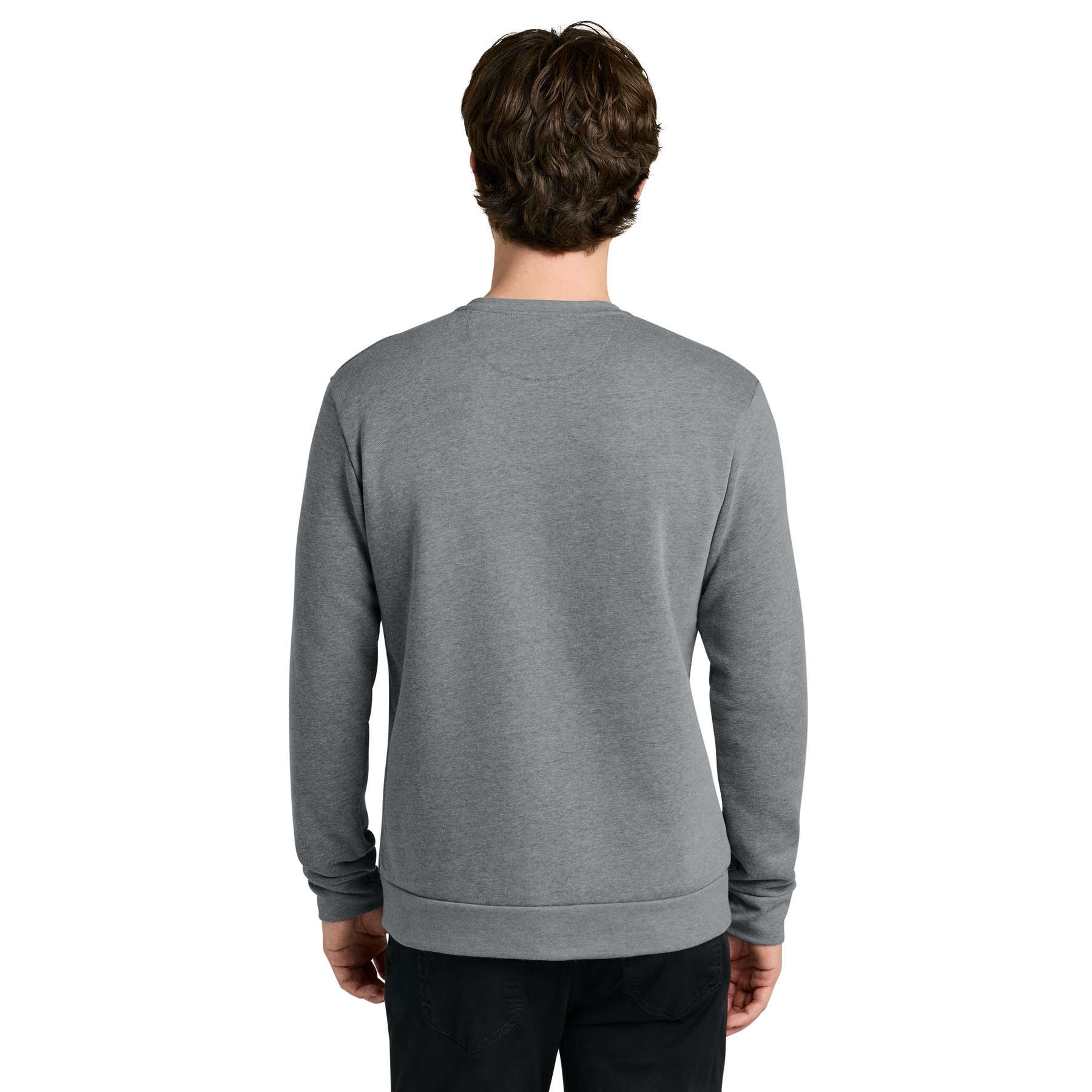 Men's Cotton Polyester Crewneck Sweatshirt - Thumbnail Image