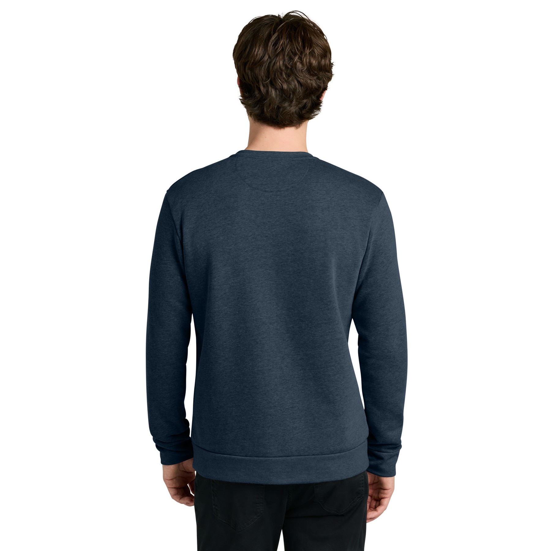 Men's Cotton Polyester Crewneck Sweatshirt - Thumbnail Image