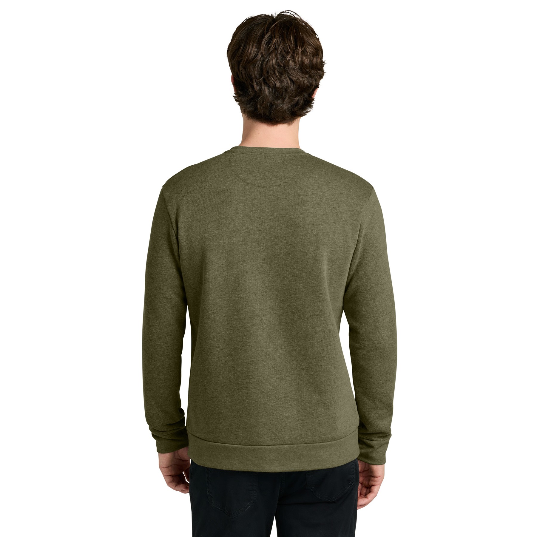 Men's Cotton Polyester Crewneck Sweatshirt - Thumbnail Image